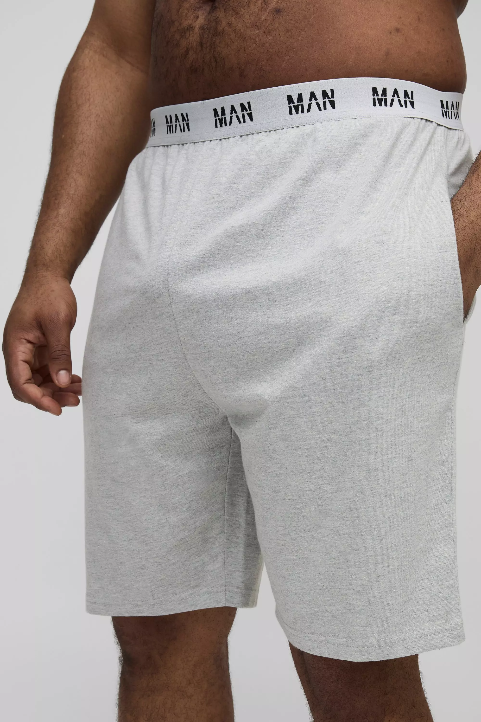 Grande taille - Short confort - MAN, Grey marl autre image