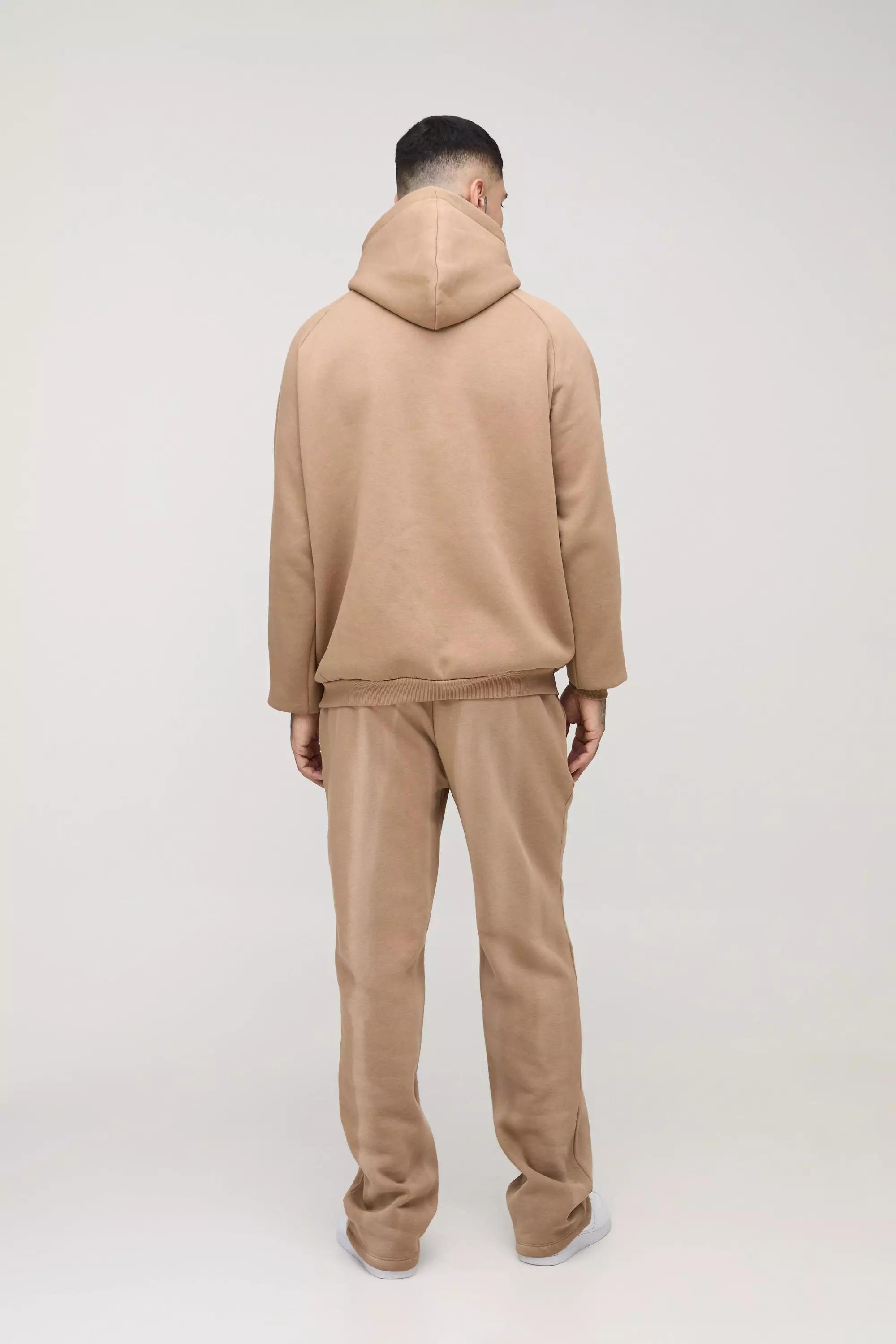Tall - Survêtement oversize délavé à manches raglan, Brown autre image