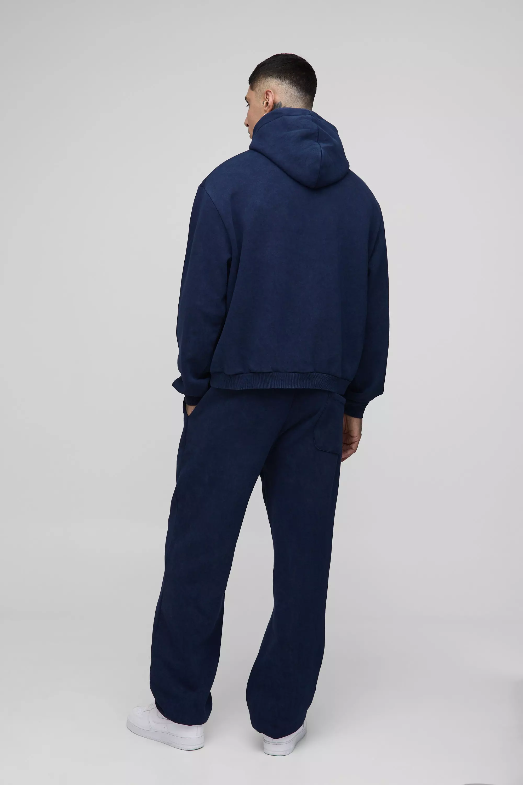 Tall - Survêtement oversize délavé - MAN, Blue autre image