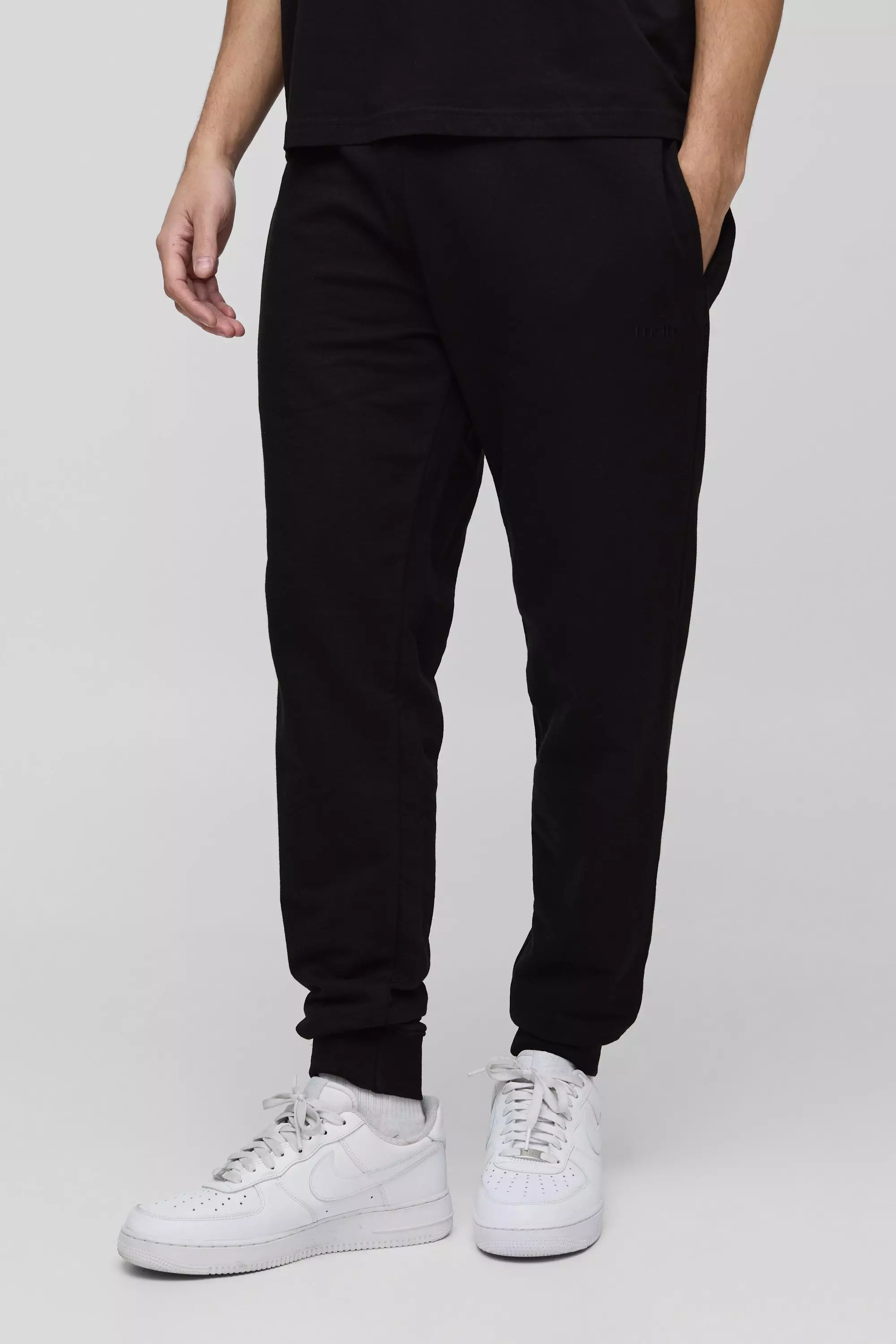 Black MENS. Regular Fit Joggingbroek alternatieve afbeelding