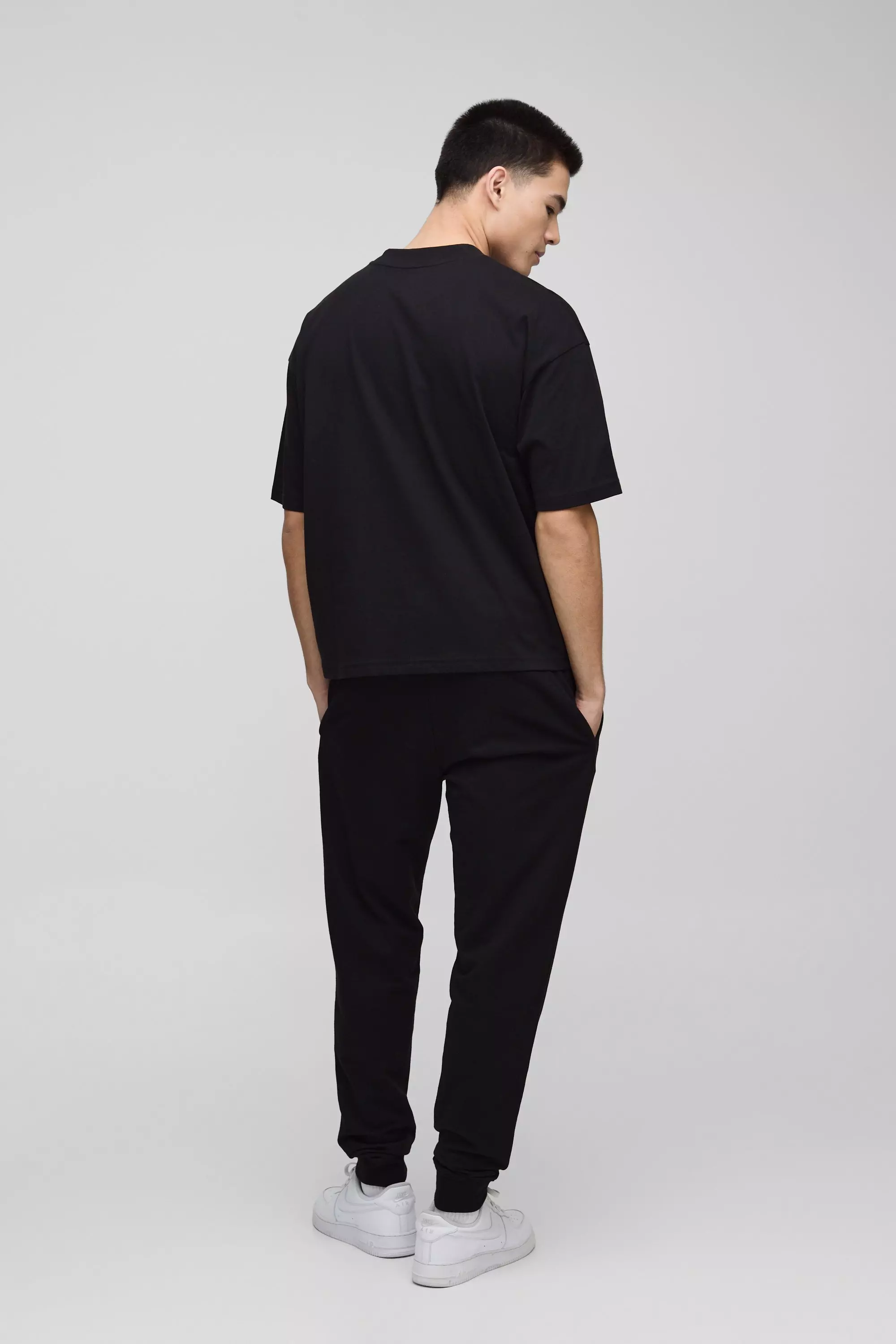 Black MENS. Regular Fit Joggingbroek alternatieve afbeelding