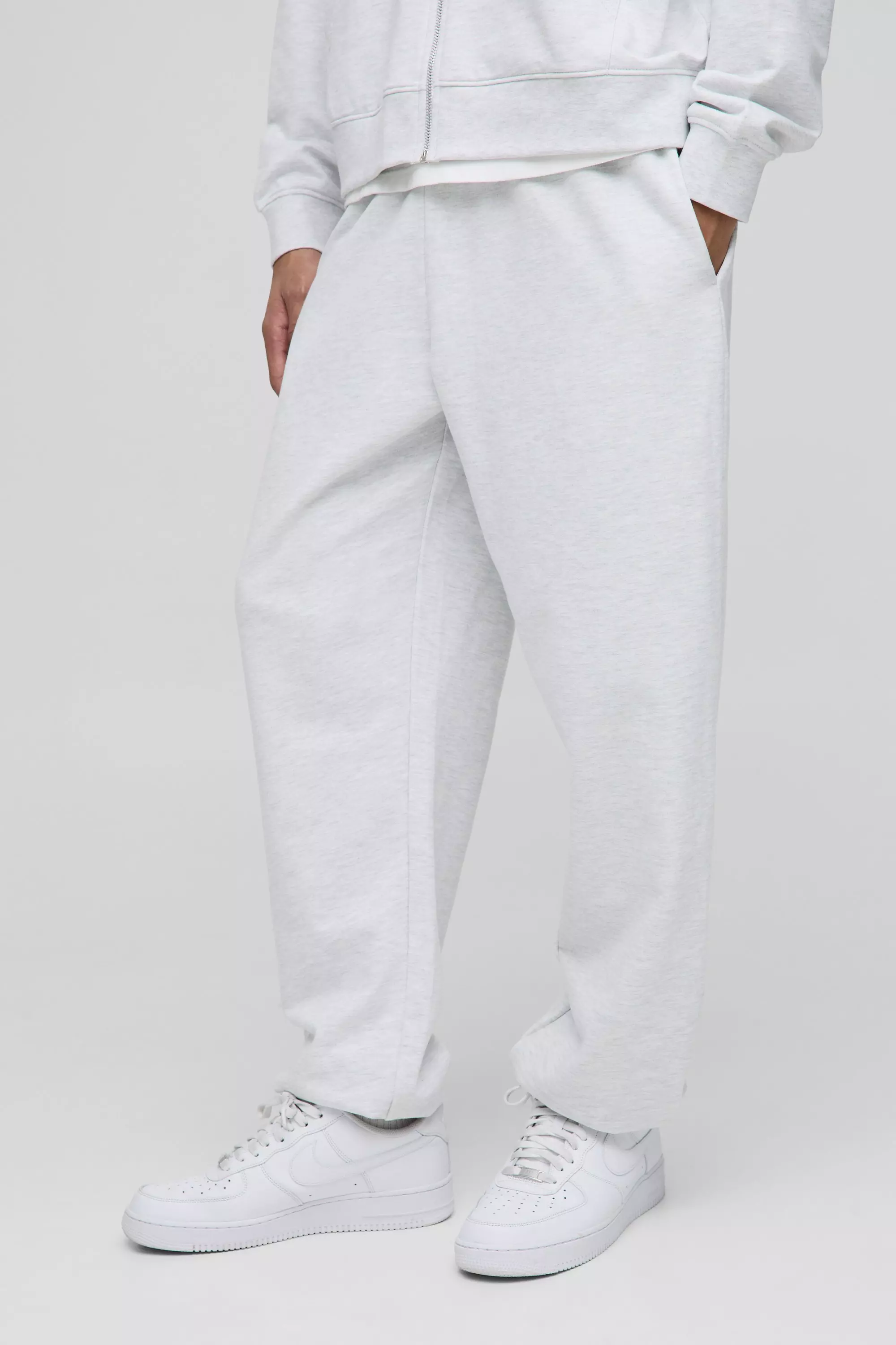 Baggy Fit Basic Lightweight Sweatpants | boohooMAN USA