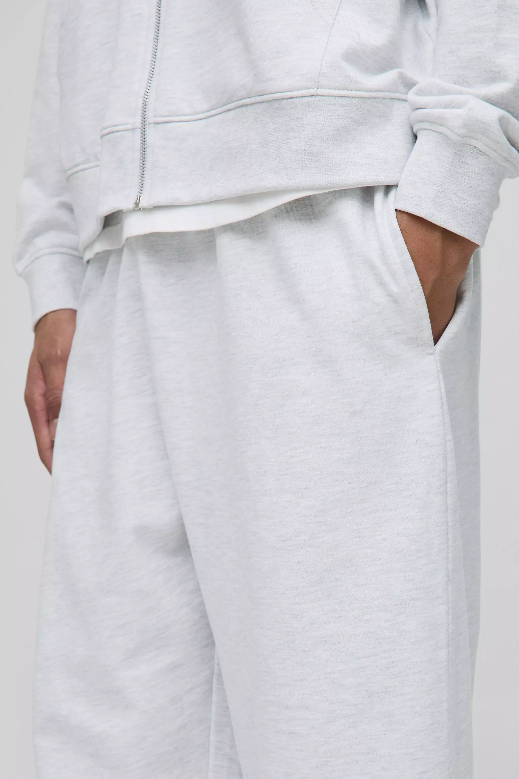 Baggy Fit Basic Lightweight Sweatpants | boohooMAN USA