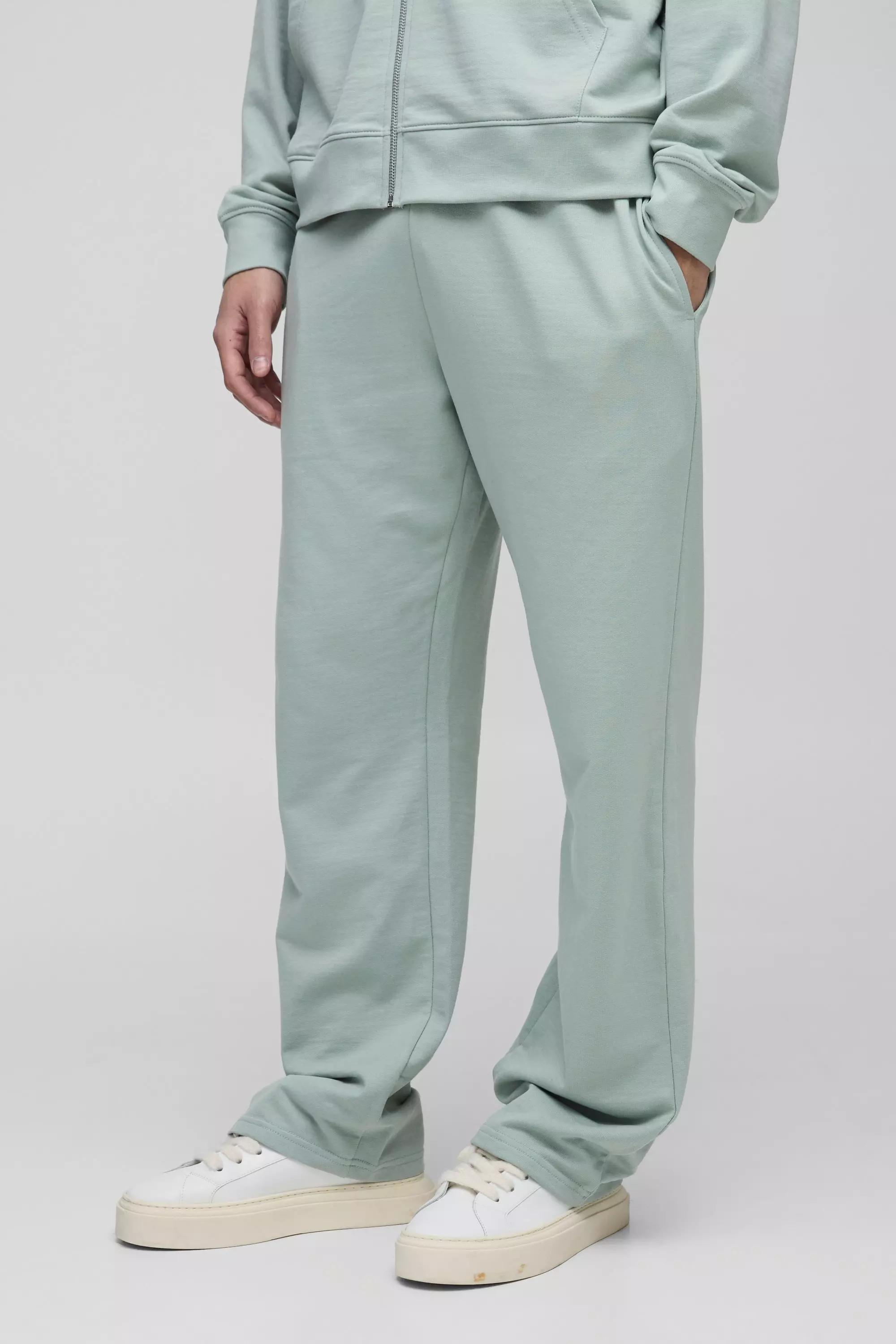 Sage 260GSM Loopback Basic Straight Fit Jogger alternative image