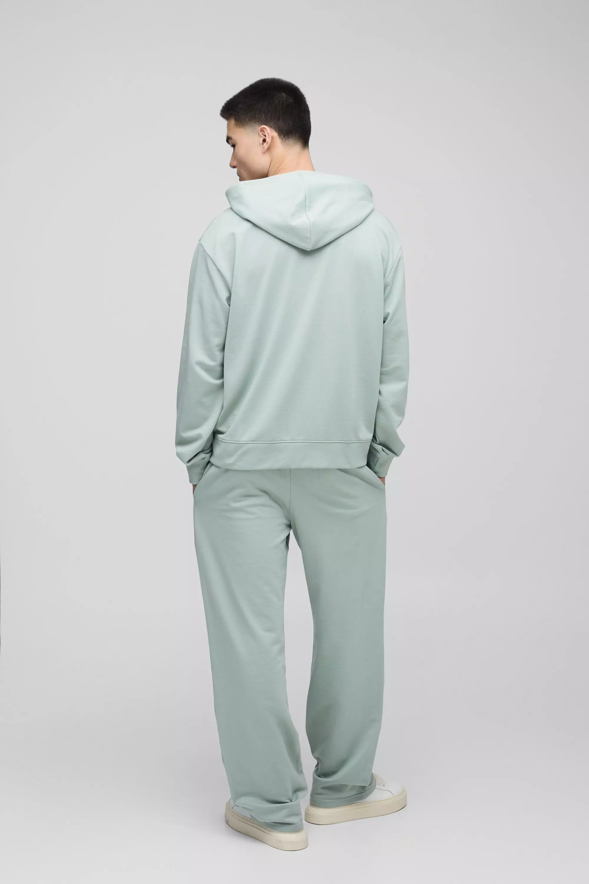 Sage 260GSM Loopback Basic Straight Fit Jogger alternative image