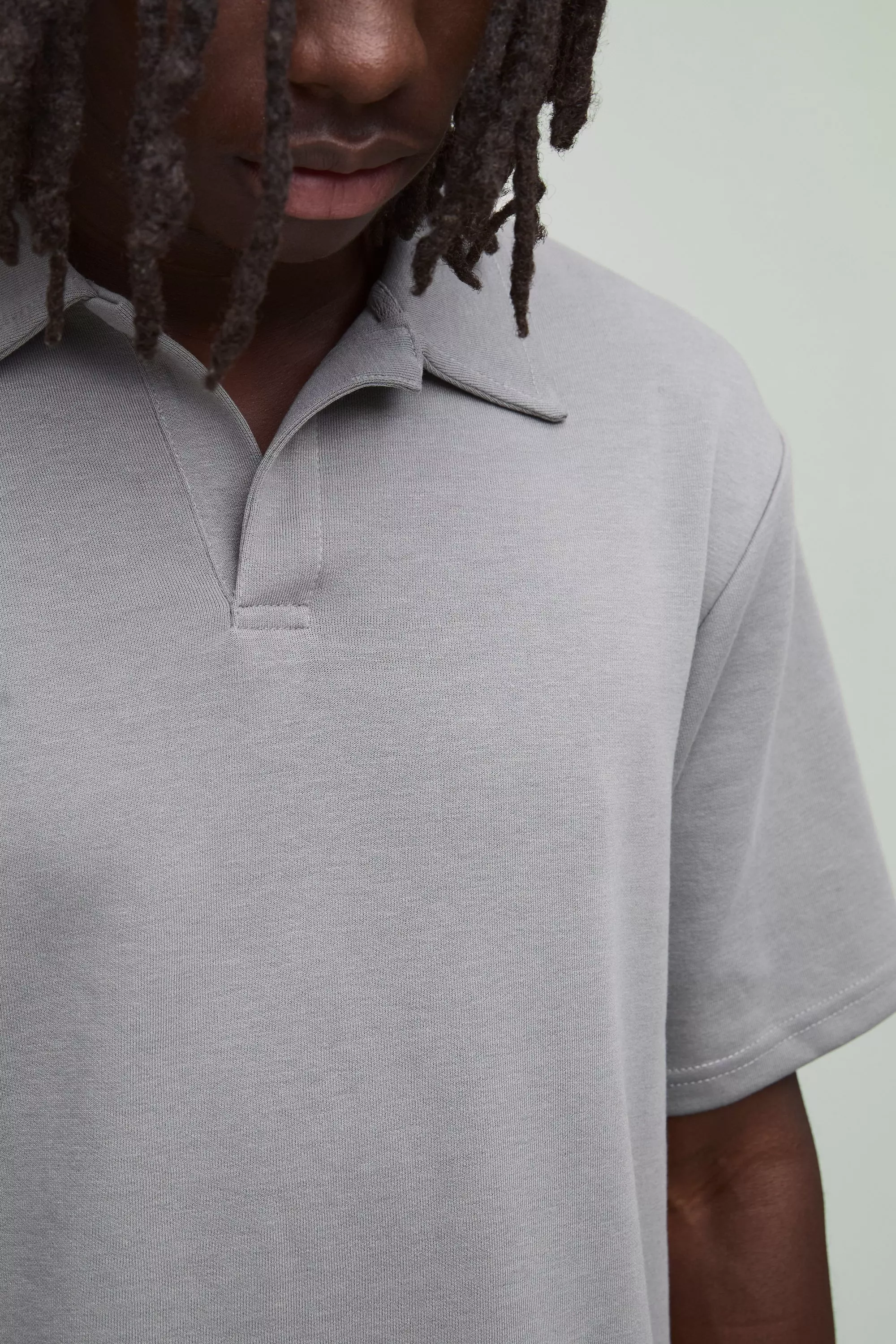 Grey Regular Fit Short Sleeve Smart Polo alternative image