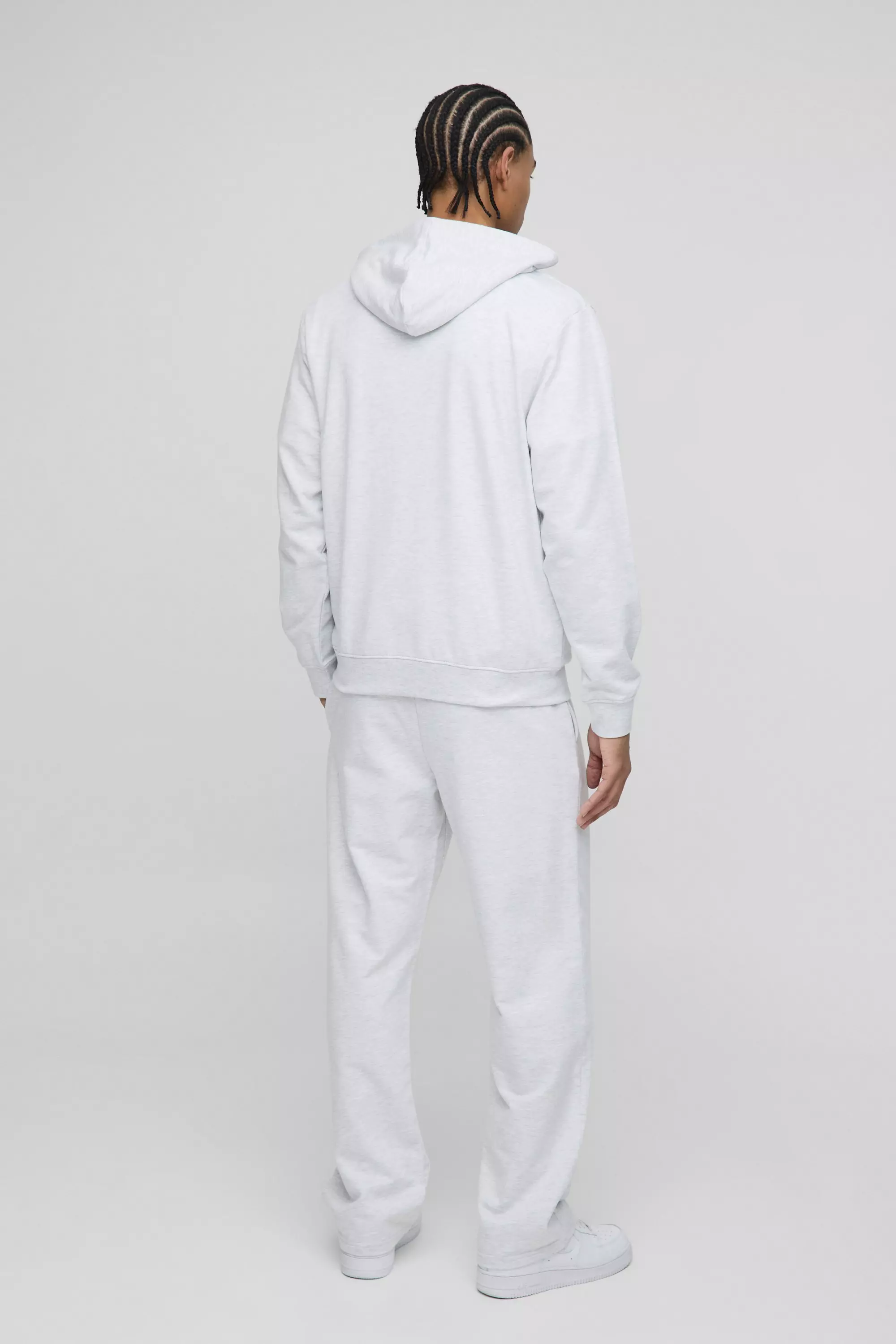 Regular Fit Basic Lightweight Over The Head Hoodie | boohooMAN UK