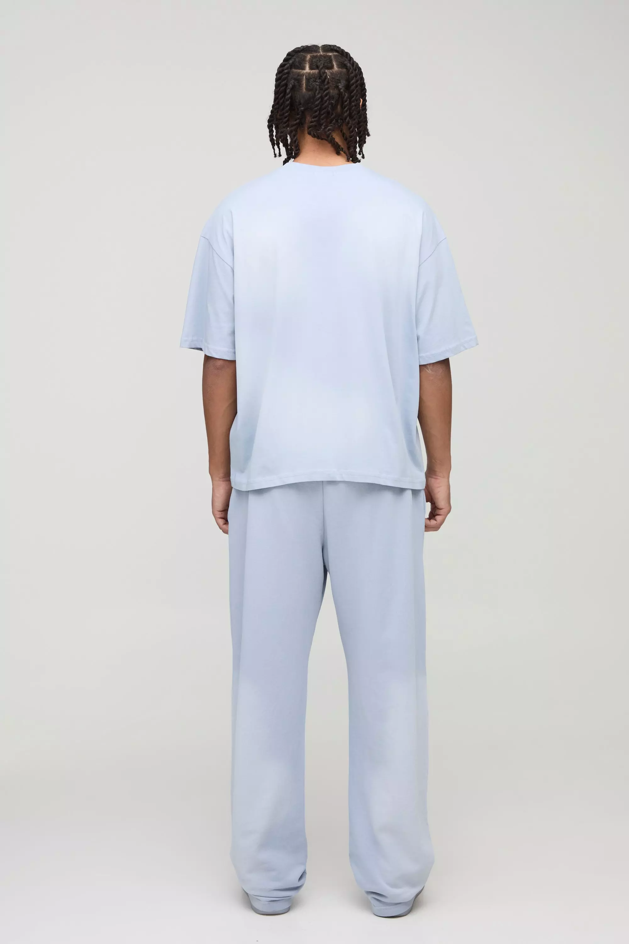 Oversized Boxy Washed Rhinestone T-Shirt | boohooMAN USA
