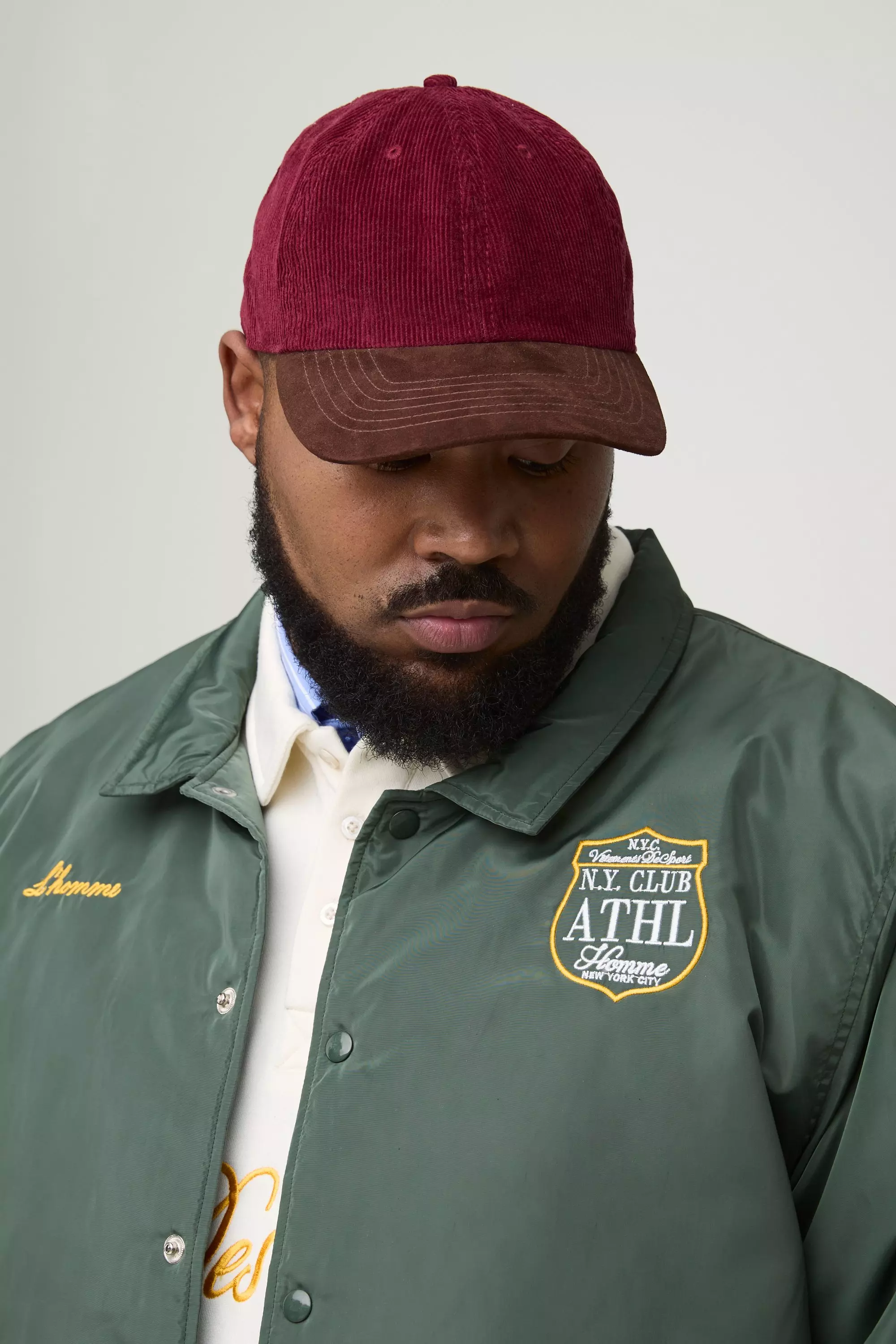 Grande taille - Veste universitaire matelassée, Green autre image