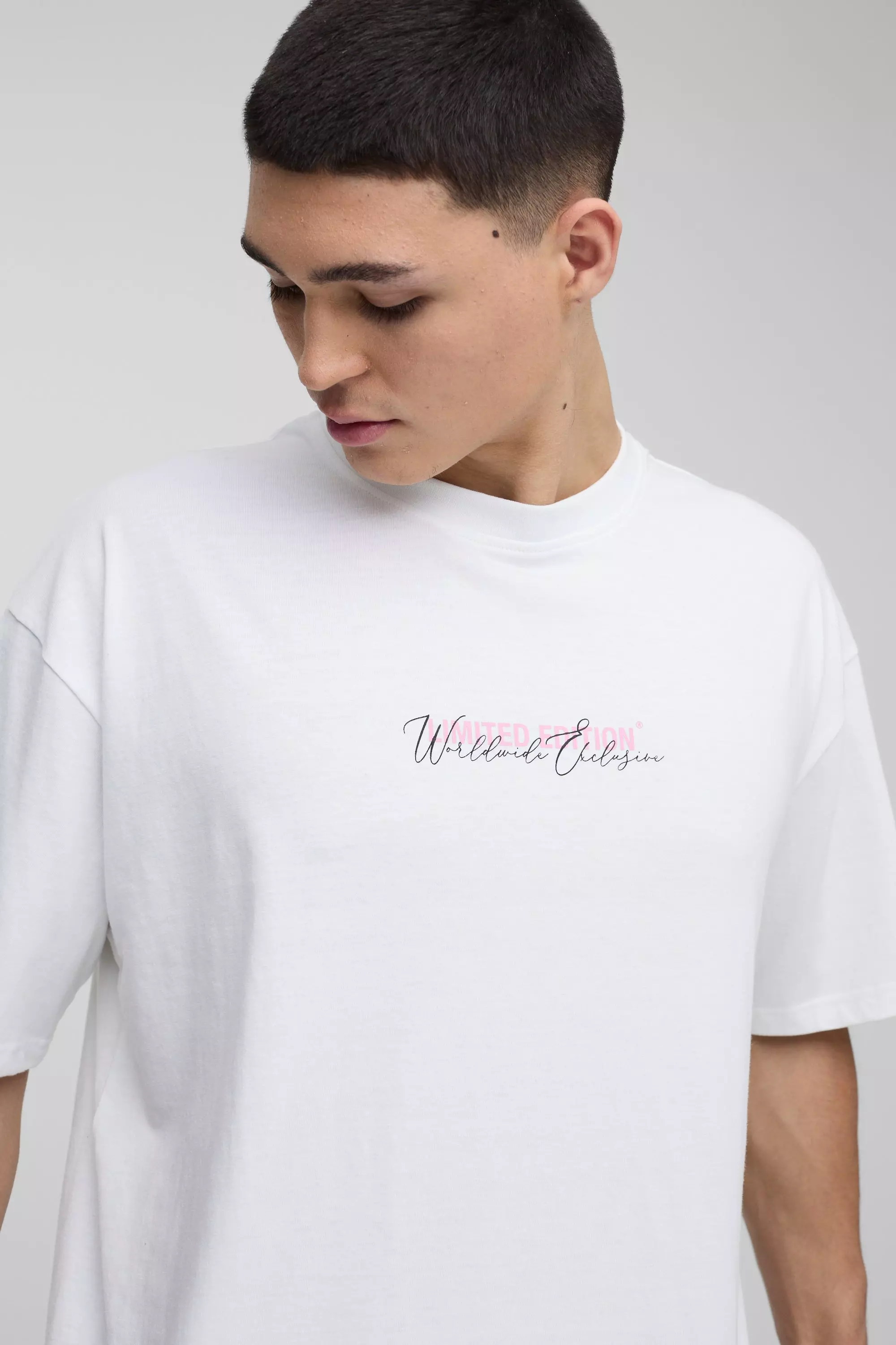 White Oversized Limited Edition T-Shirt alternative image