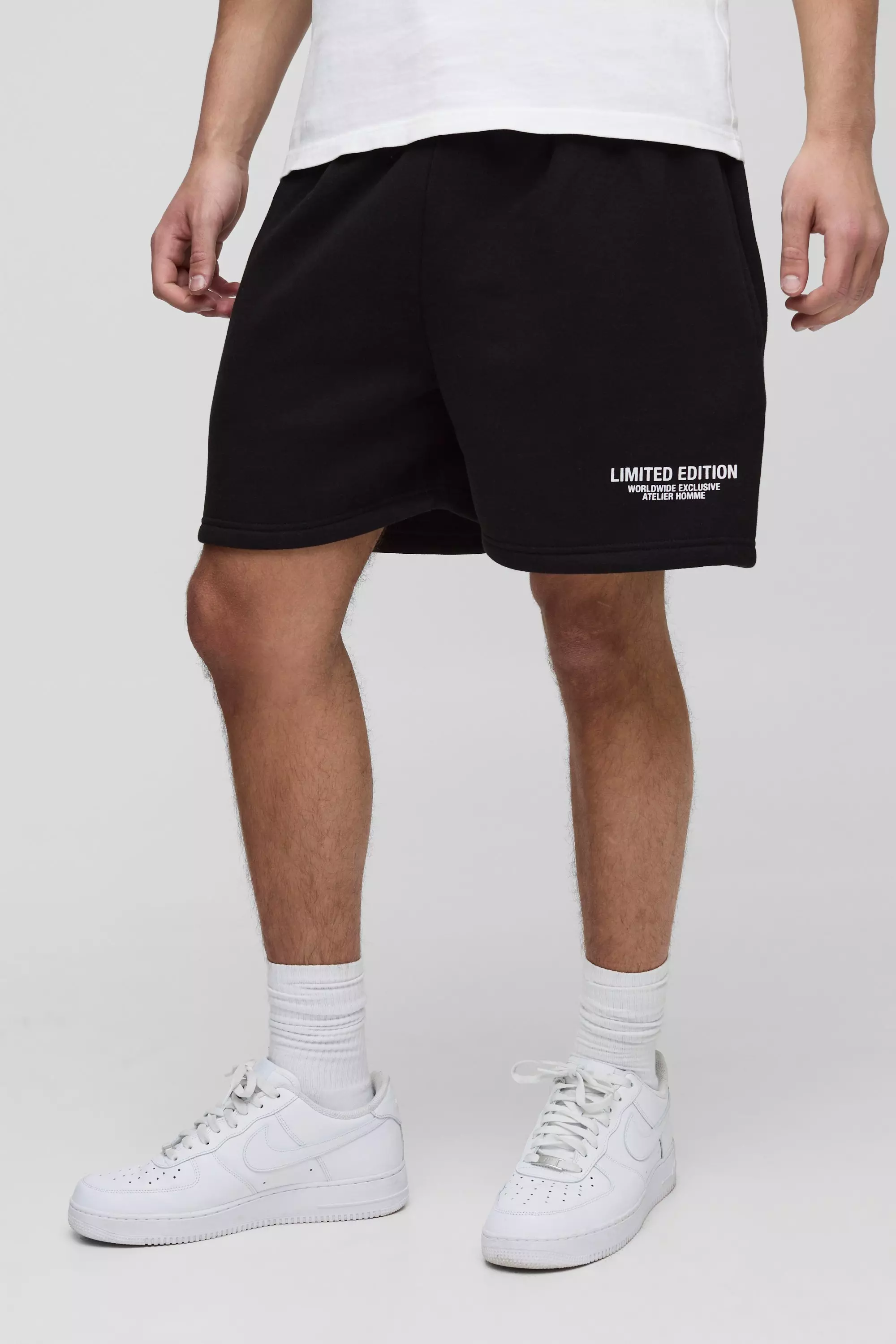 Black Korte Baggy Limited Edition Shorts alternatieve afbeelding