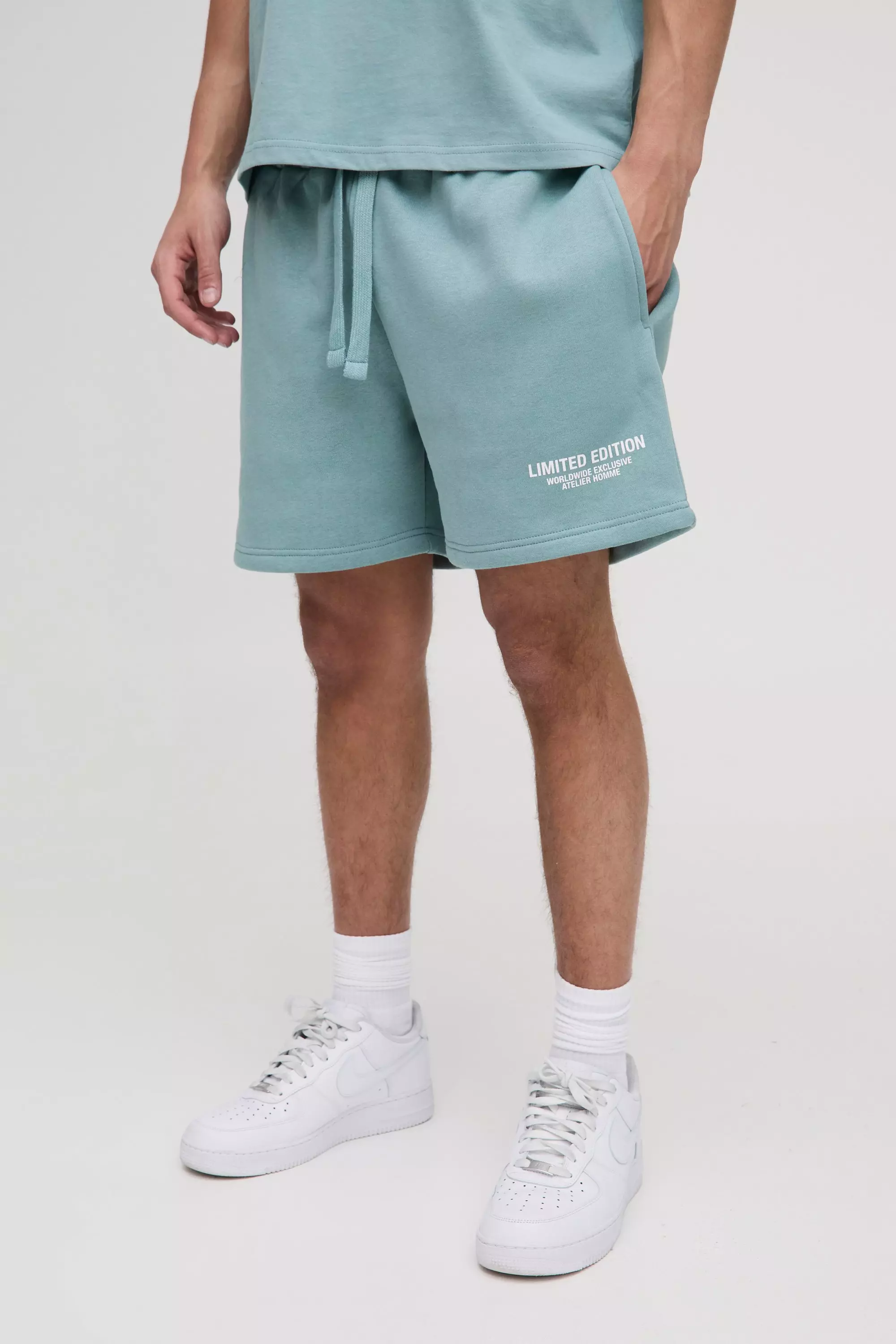 Lockere kurze Limited Edition Shorts, Sage alternatives Bild