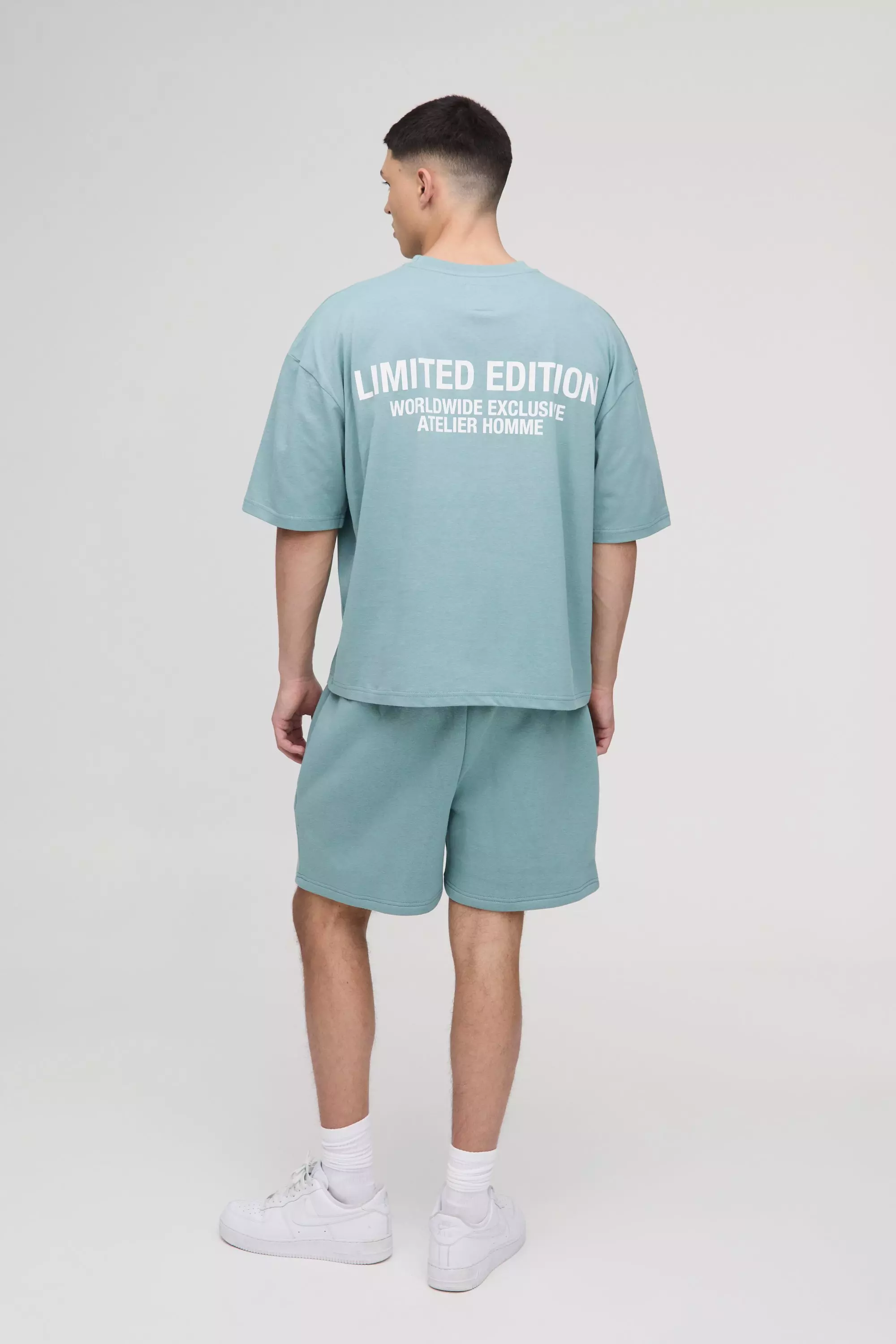Lockere kurze Limited Edition Shorts, Sage alternatives Bild