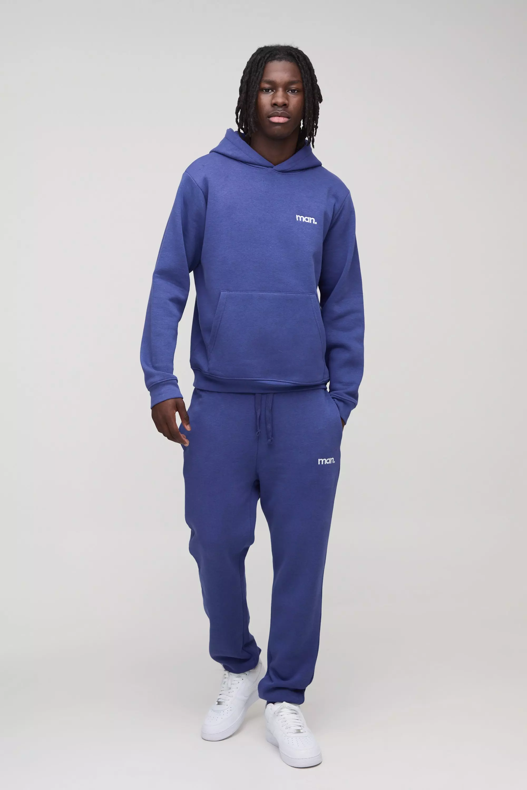 Cobalt Man Slim Fit Trainingspak Met Capuchon alternatieve afbeelding
