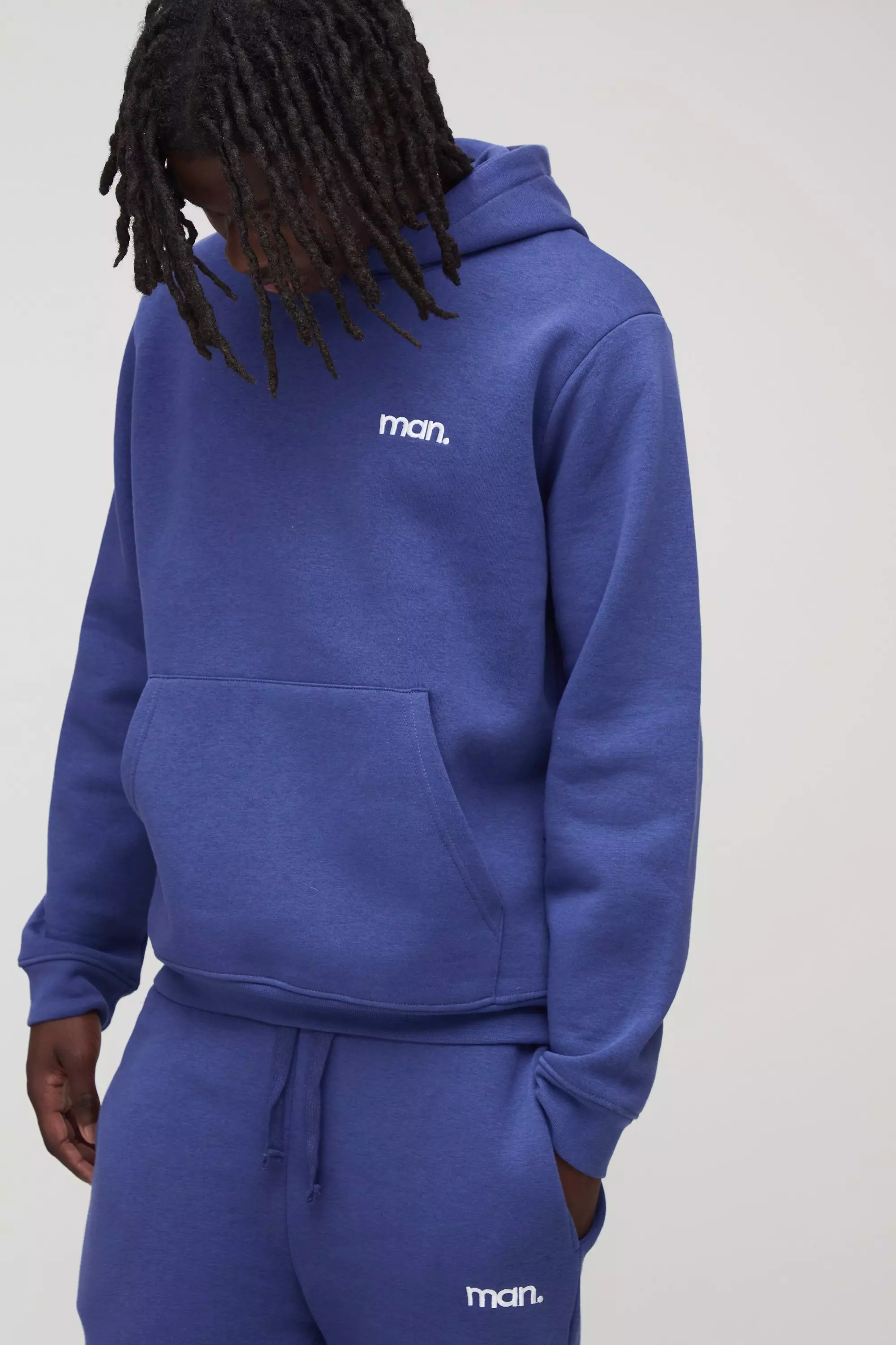 Cobalt Man Slim Fit Trainingspak Met Capuchon alternatieve afbeelding