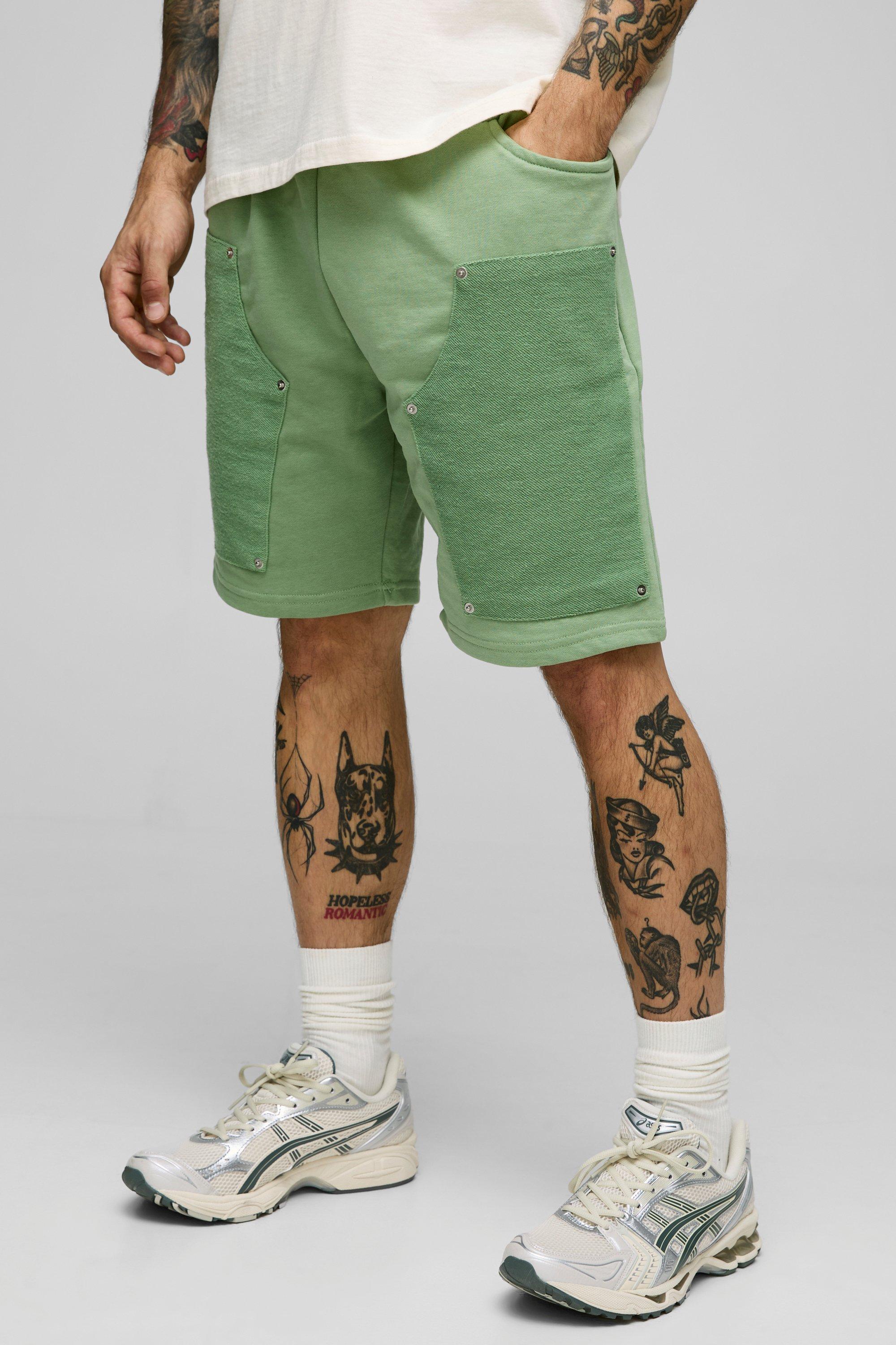 Relaxed Carpenter Shorts | boohooMAN USA
