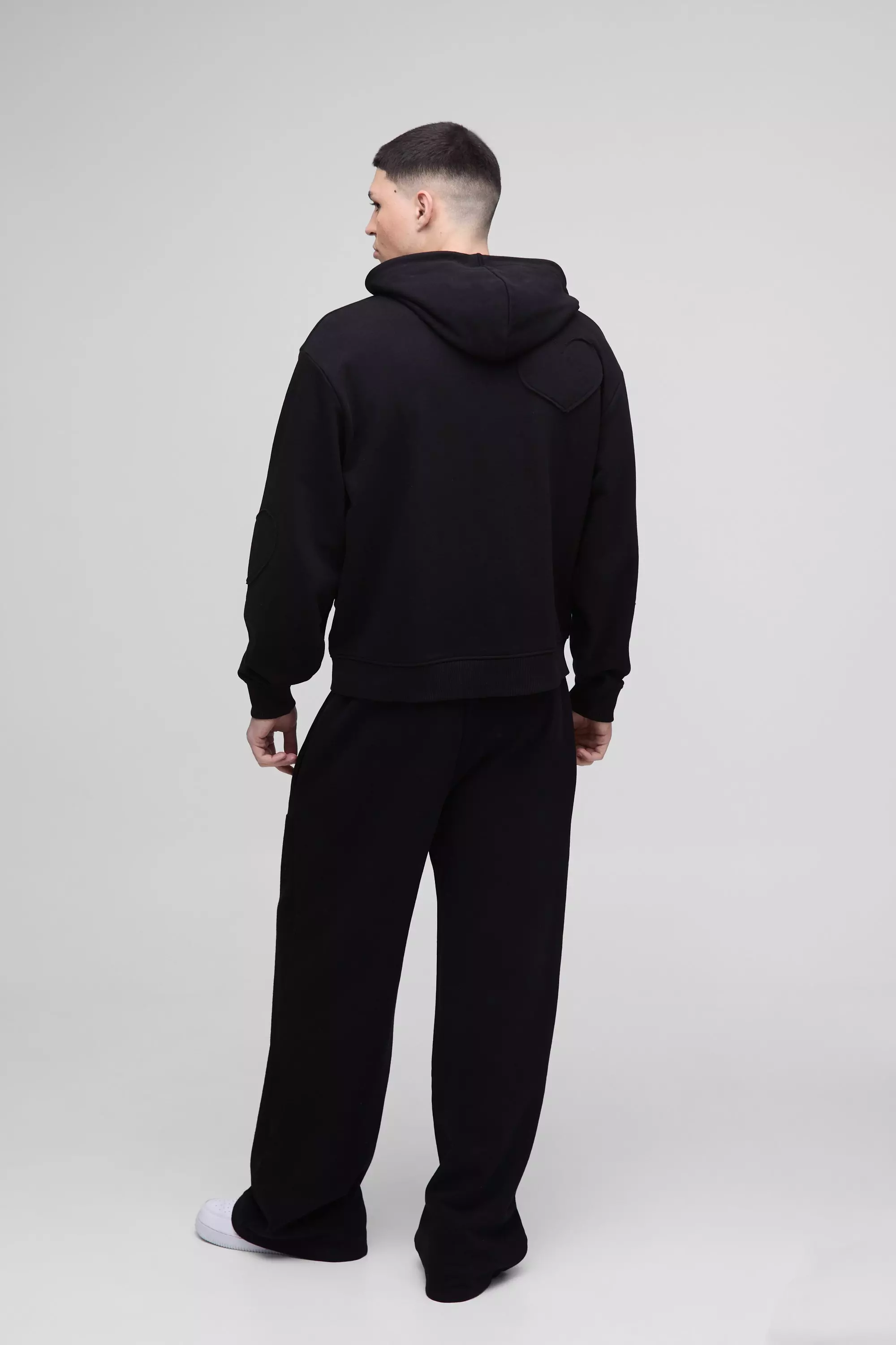 Wide Leg Carpenter Sweatpants | boohooMAN USA