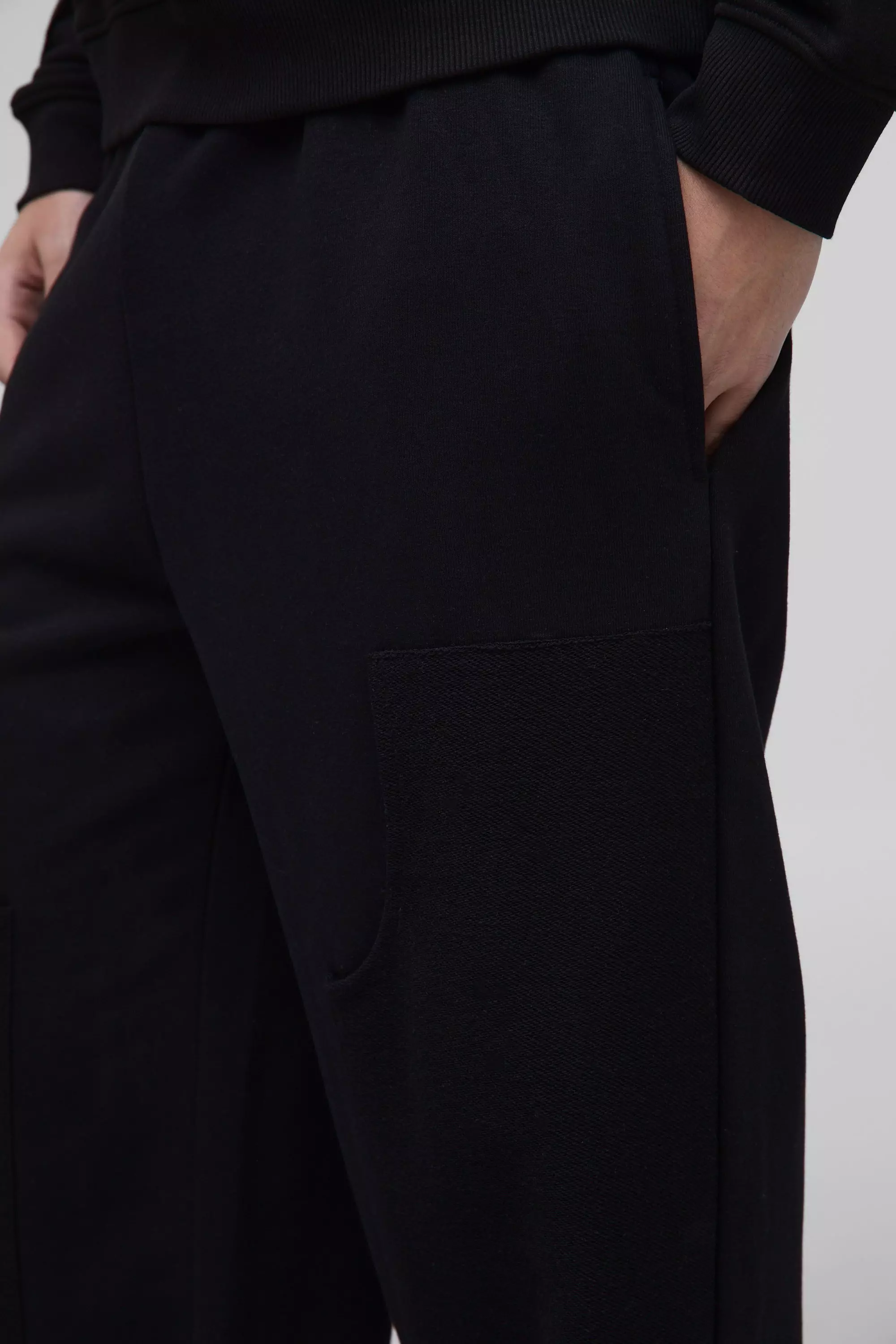 Wide Leg Carpenter Sweatpants | boohooMAN USA