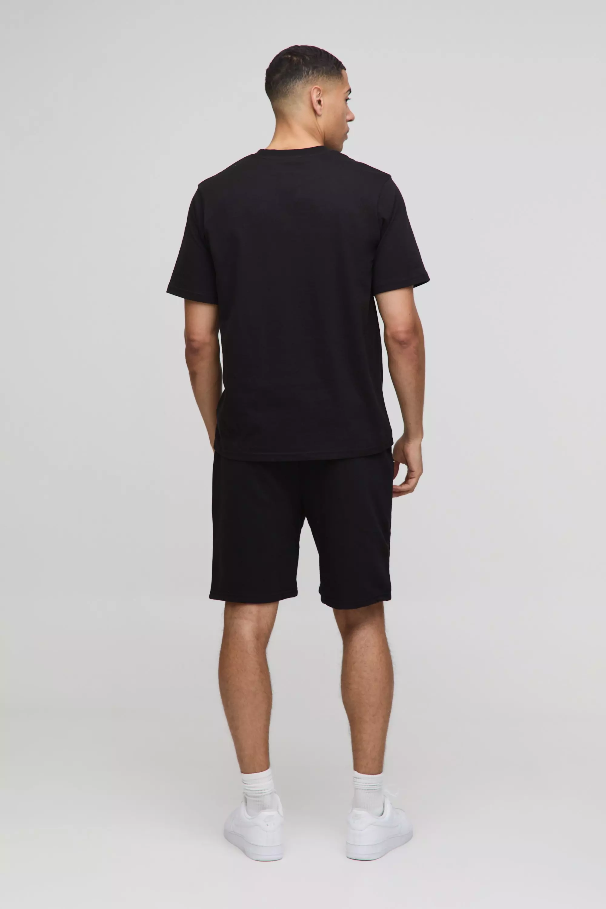 Relaxed Carpenter Shorts, Black autre image