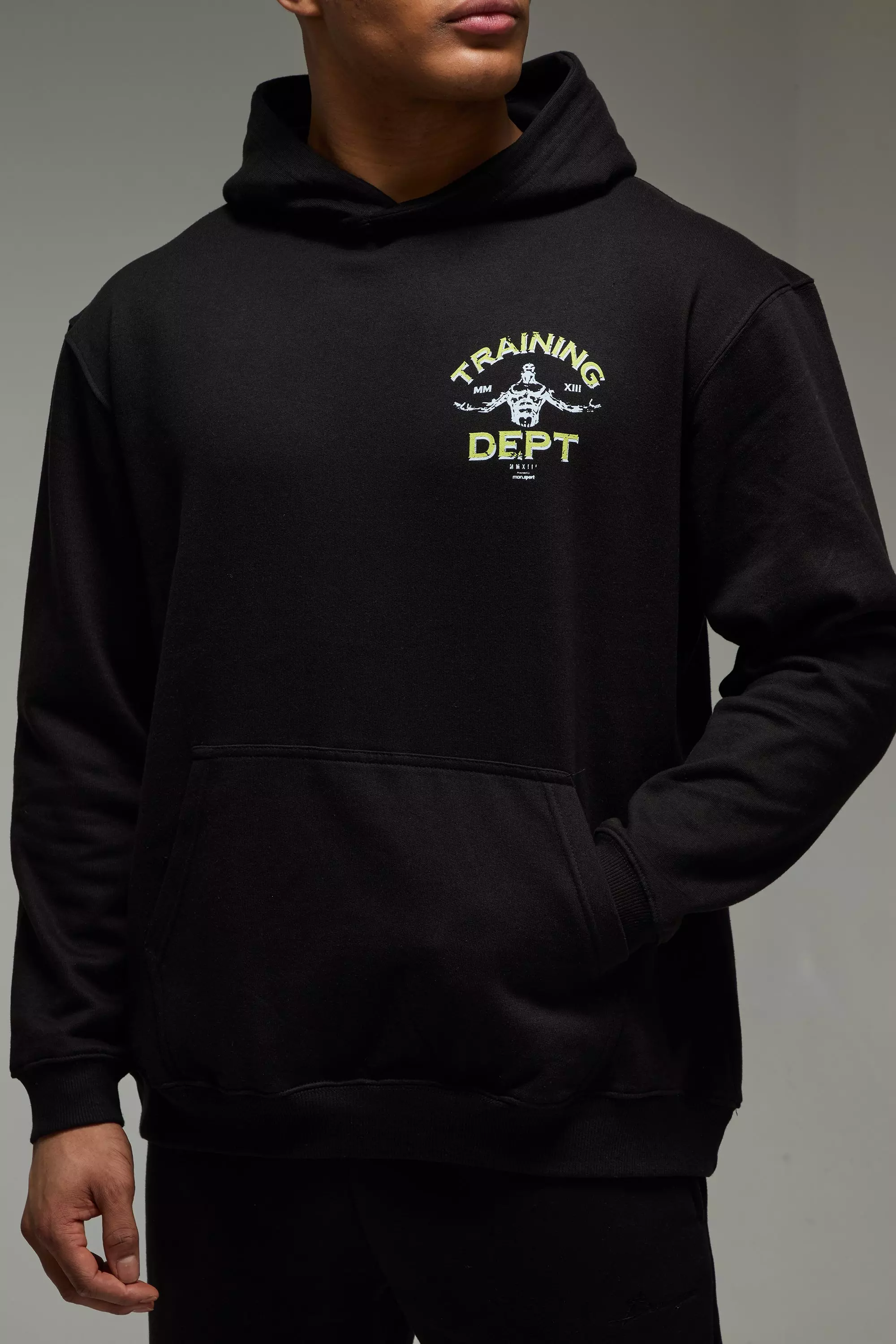 Black Man Active Training Dept Graphic Hoodie alternative image