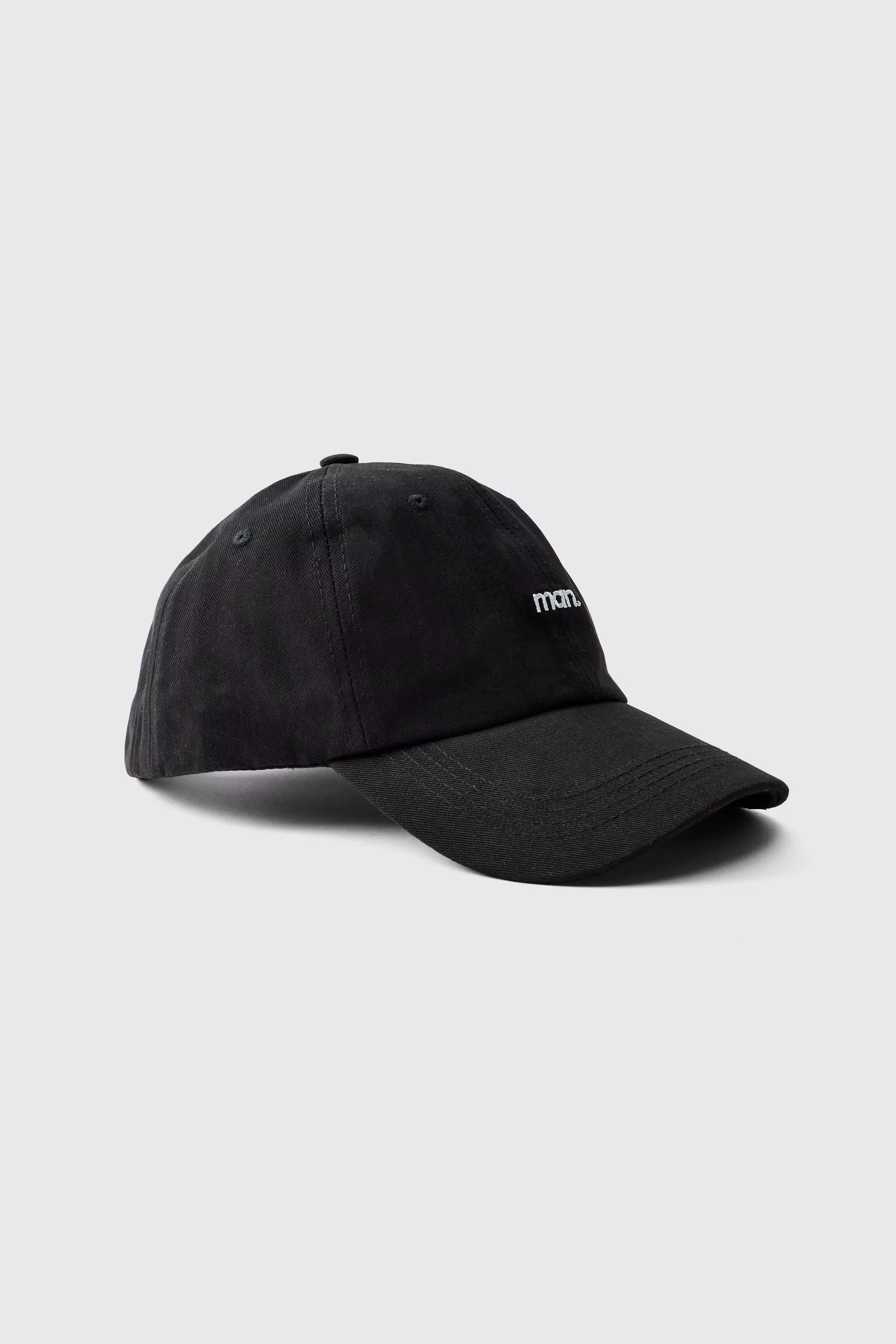 Black Man Embroidered Branded Cap alternative image