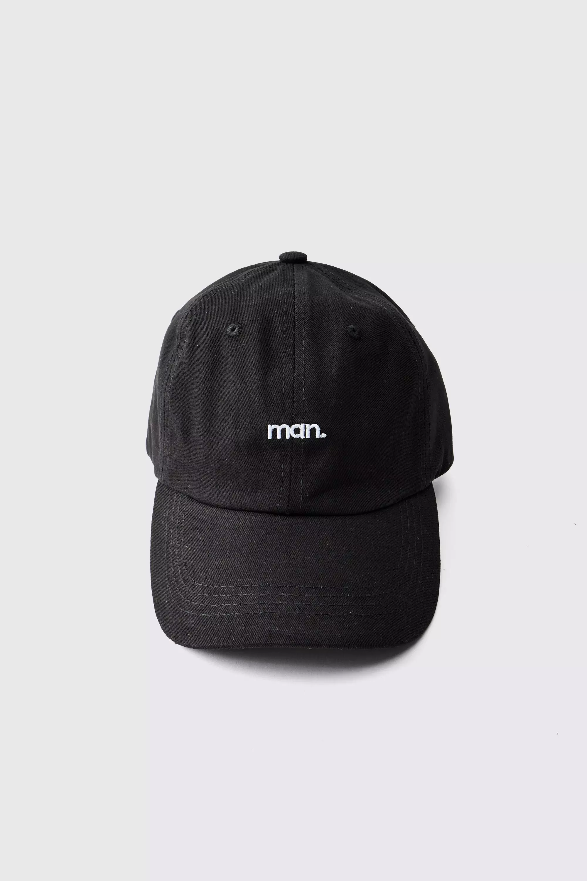 Black Man Embroidered Branded Cap alternative image