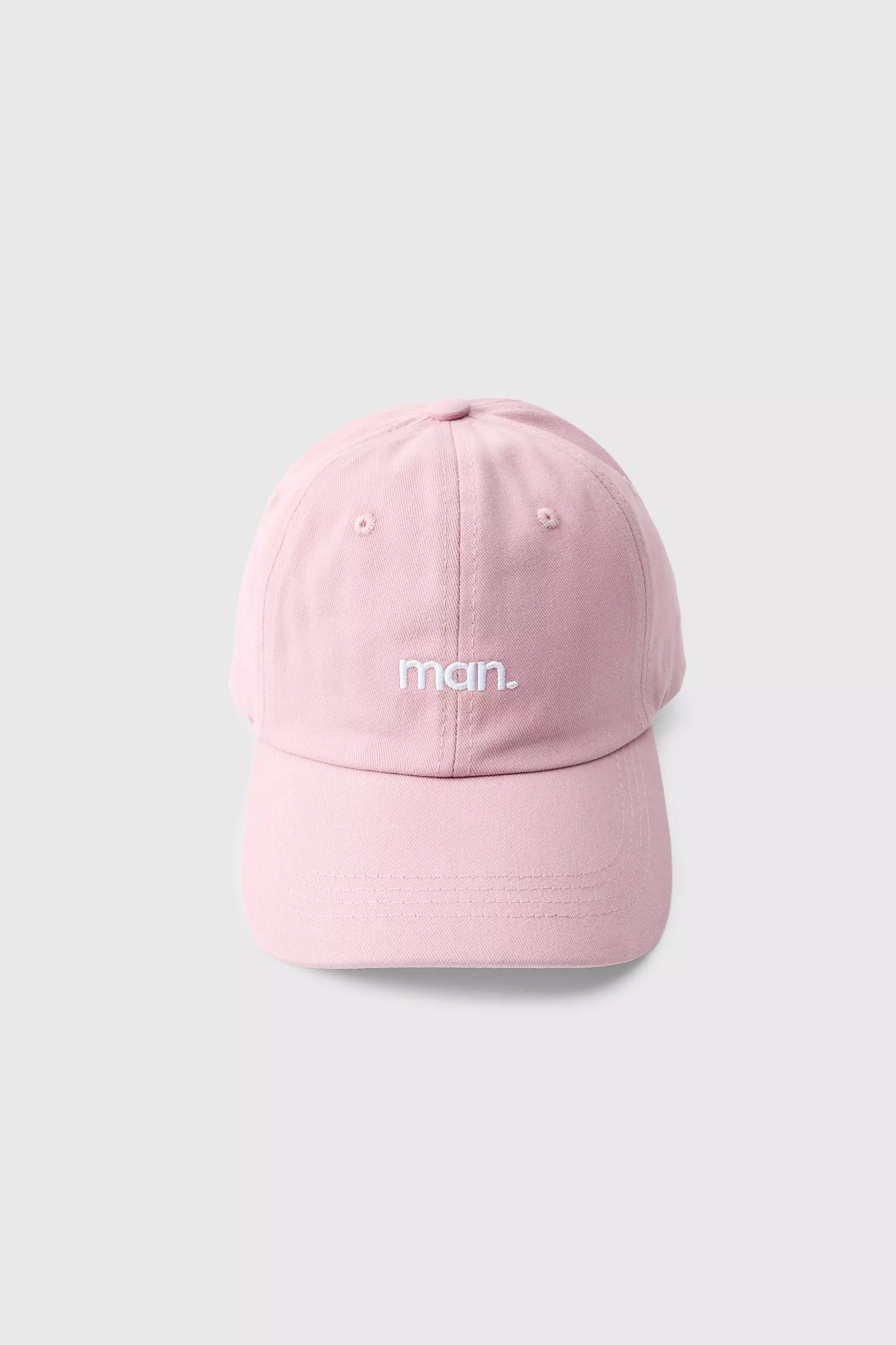 Kappe mit Man-Logo, Dusky pink alternatives Bild