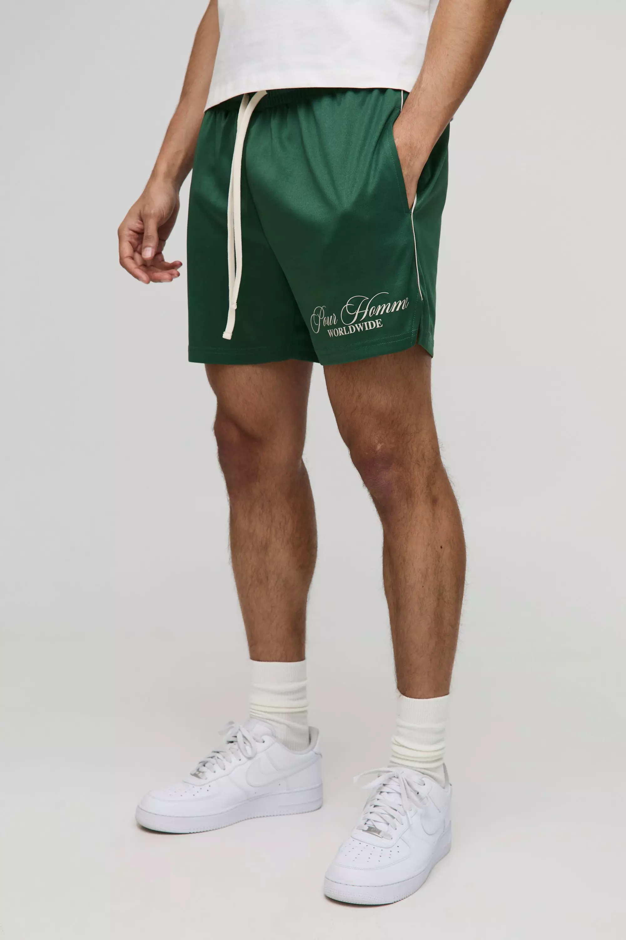 Green Korte Baggy Homme Sport Shorts alternatieve afbeelding