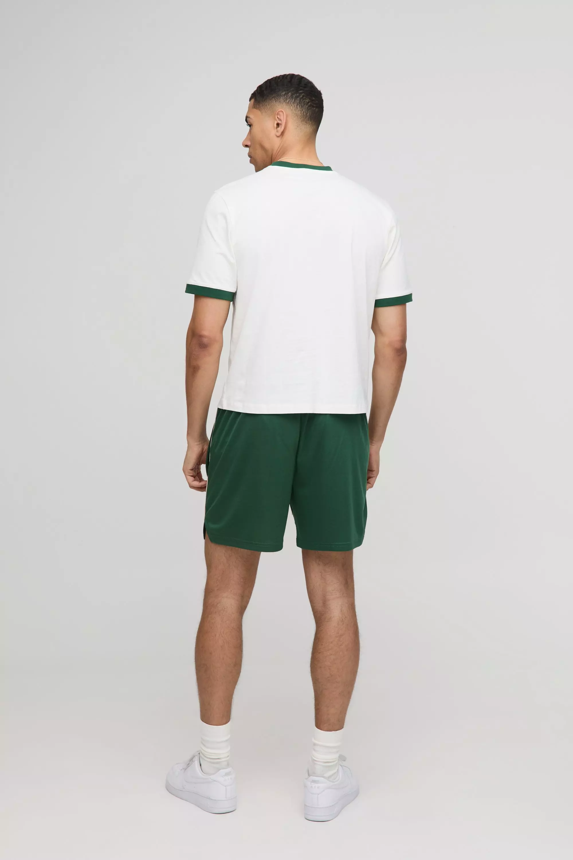 Green Korte Baggy Homme Sport Shorts alternatieve afbeelding