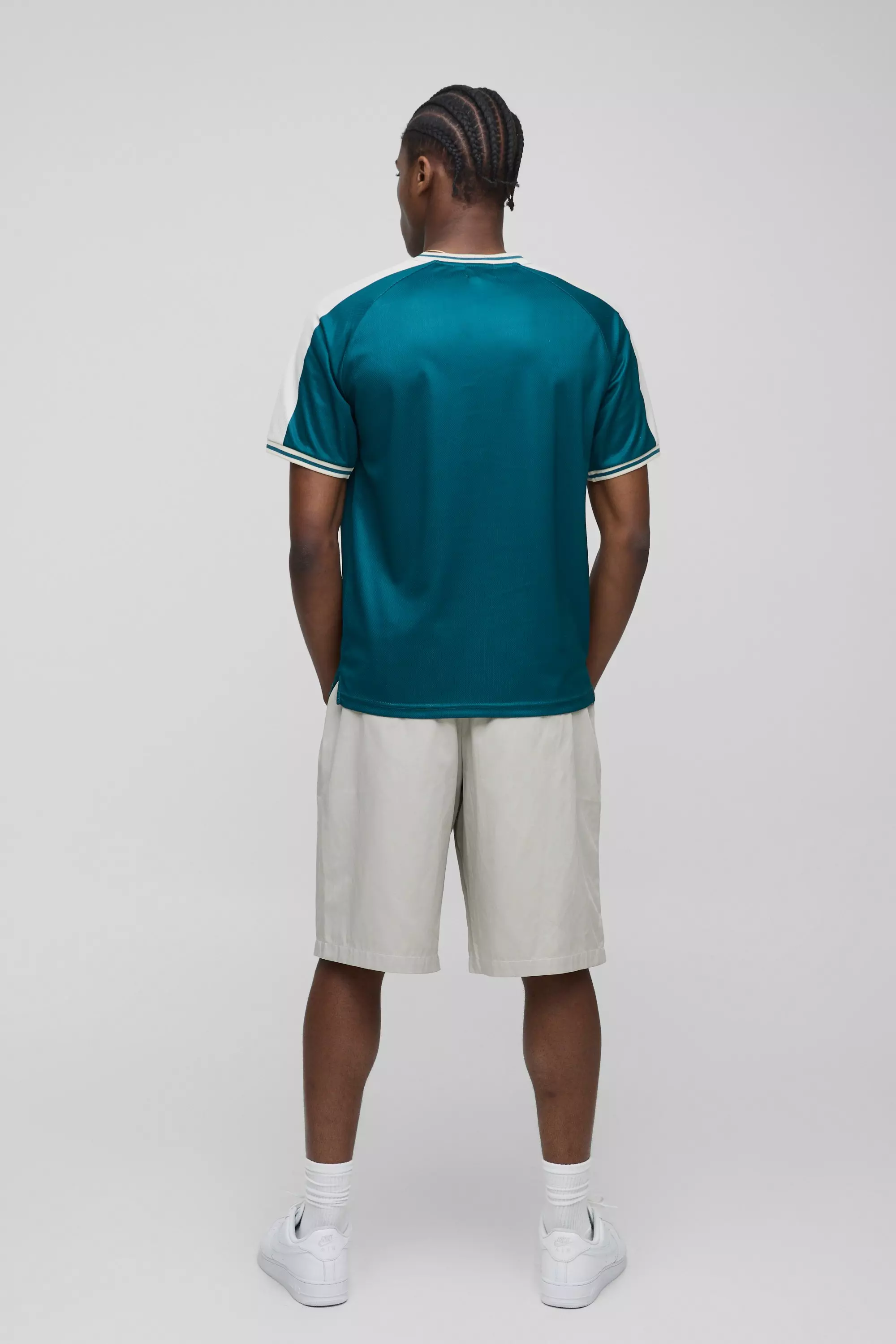 Top sportivo Man da corsa in rete, Green immagine alternativa
