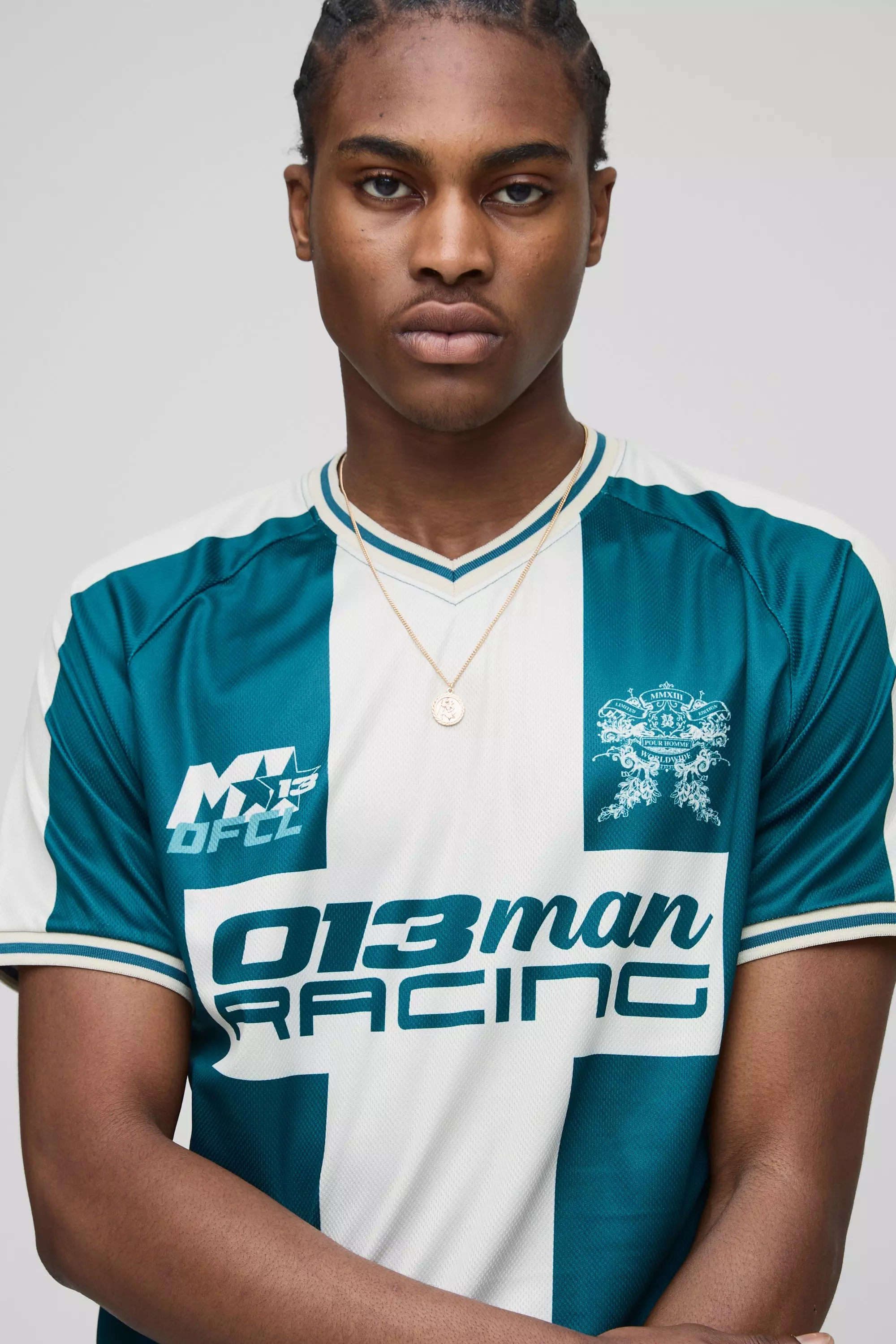 Green Man Mesh Sport Top alternatieve afbeelding