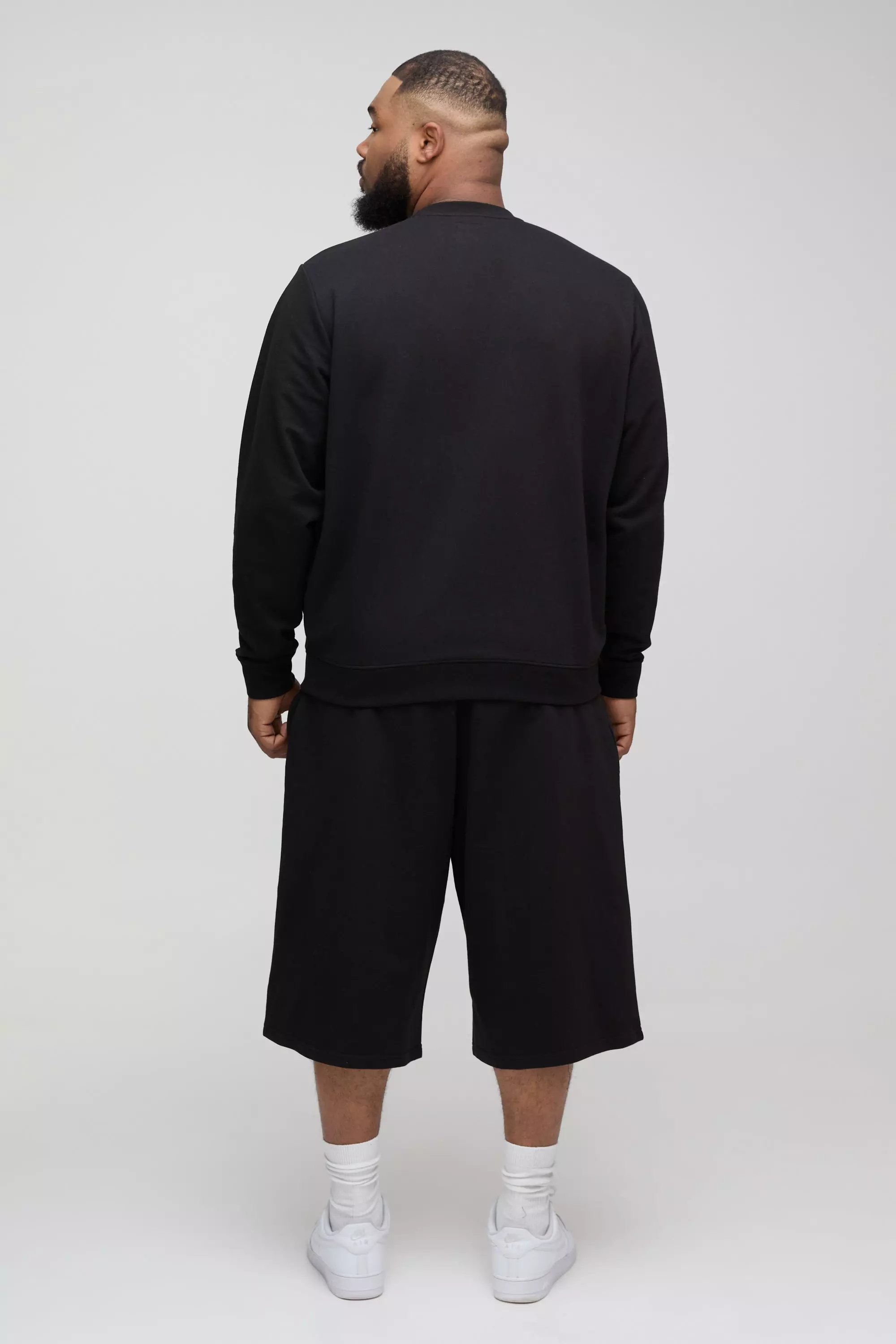 Grande taille - Jort basique en jersey, Black autre image