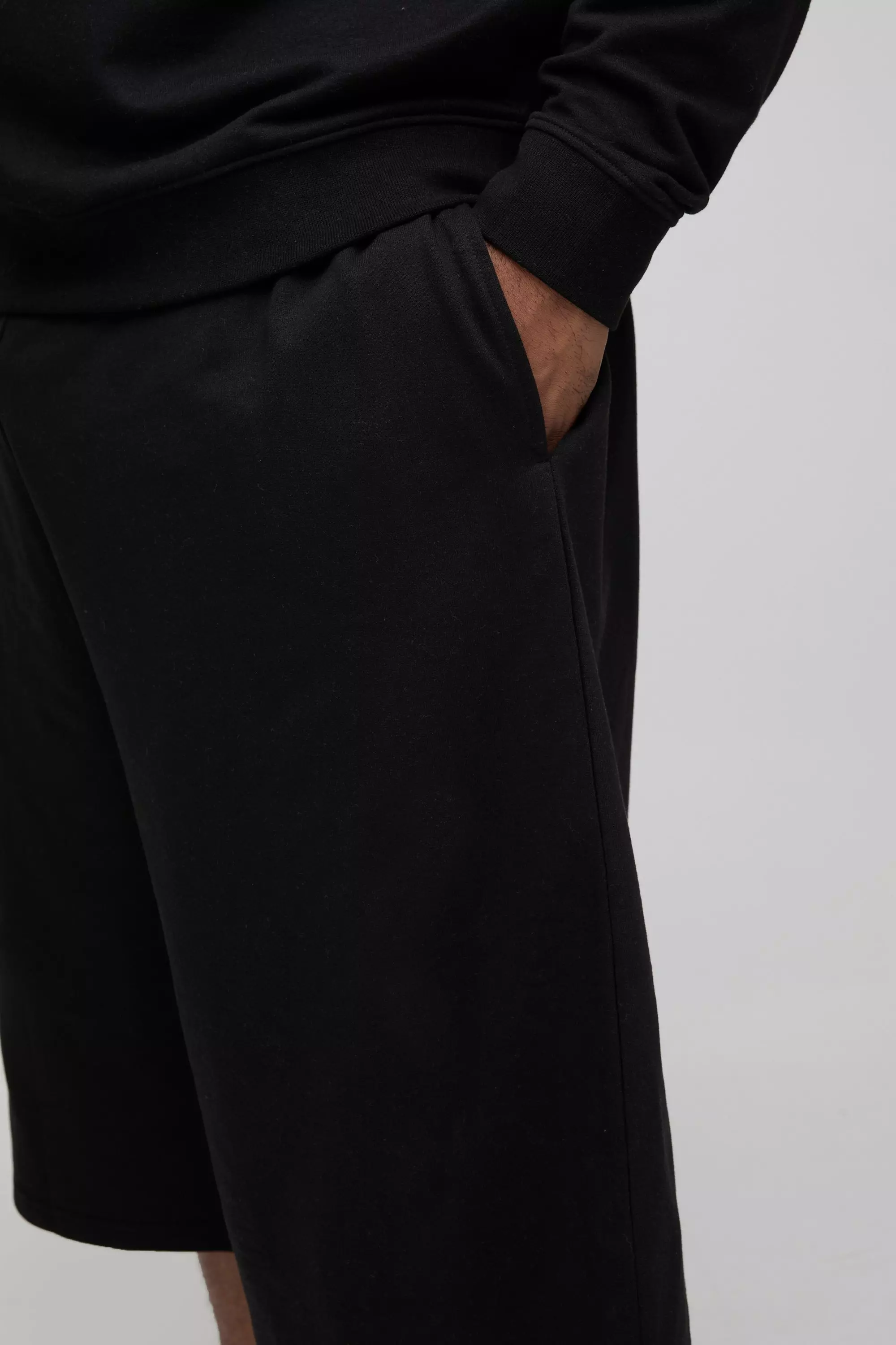 Grande taille - Jort basique en jersey, Black autre image