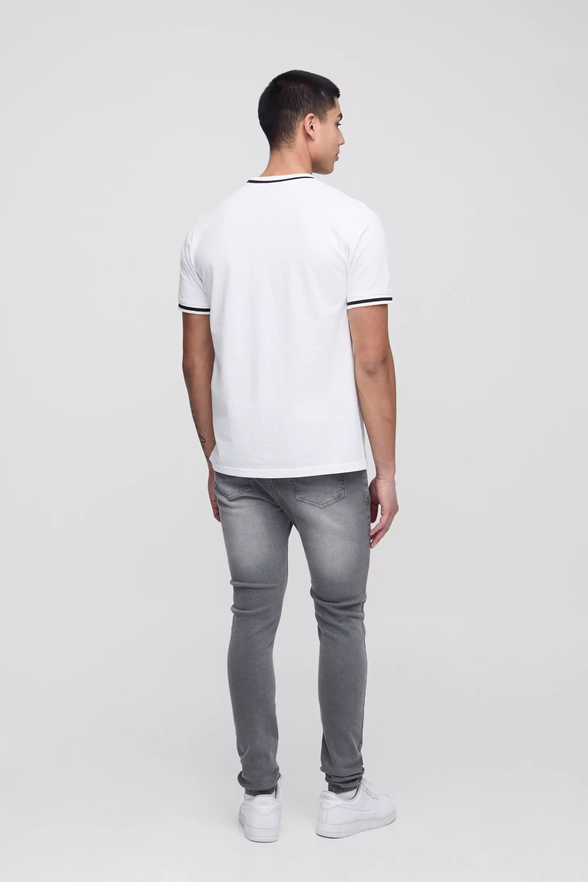 Tall - Jean stretch super skinny, Light grey autre image