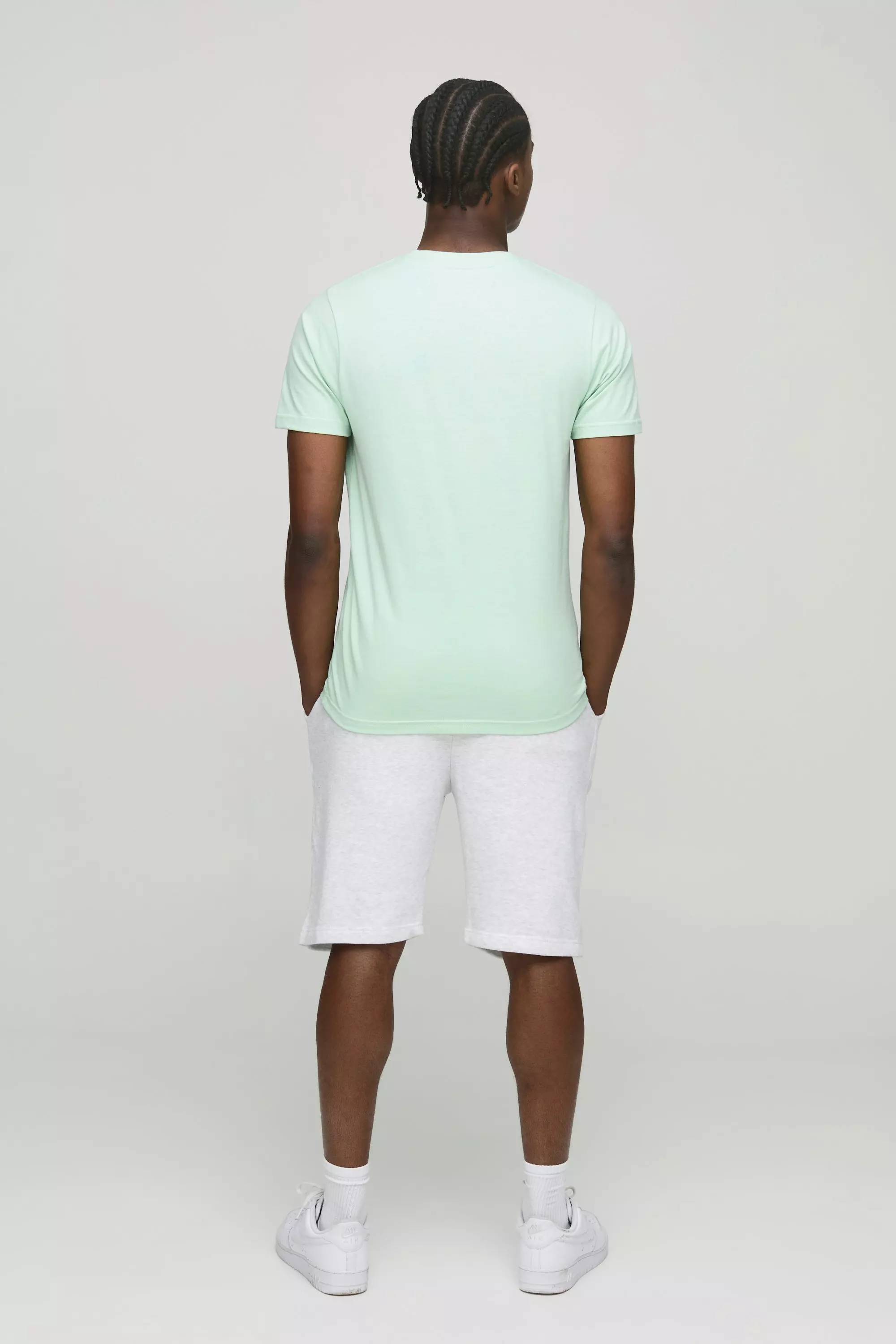 Mint MAN. Slim Basic T-shirt alternative image