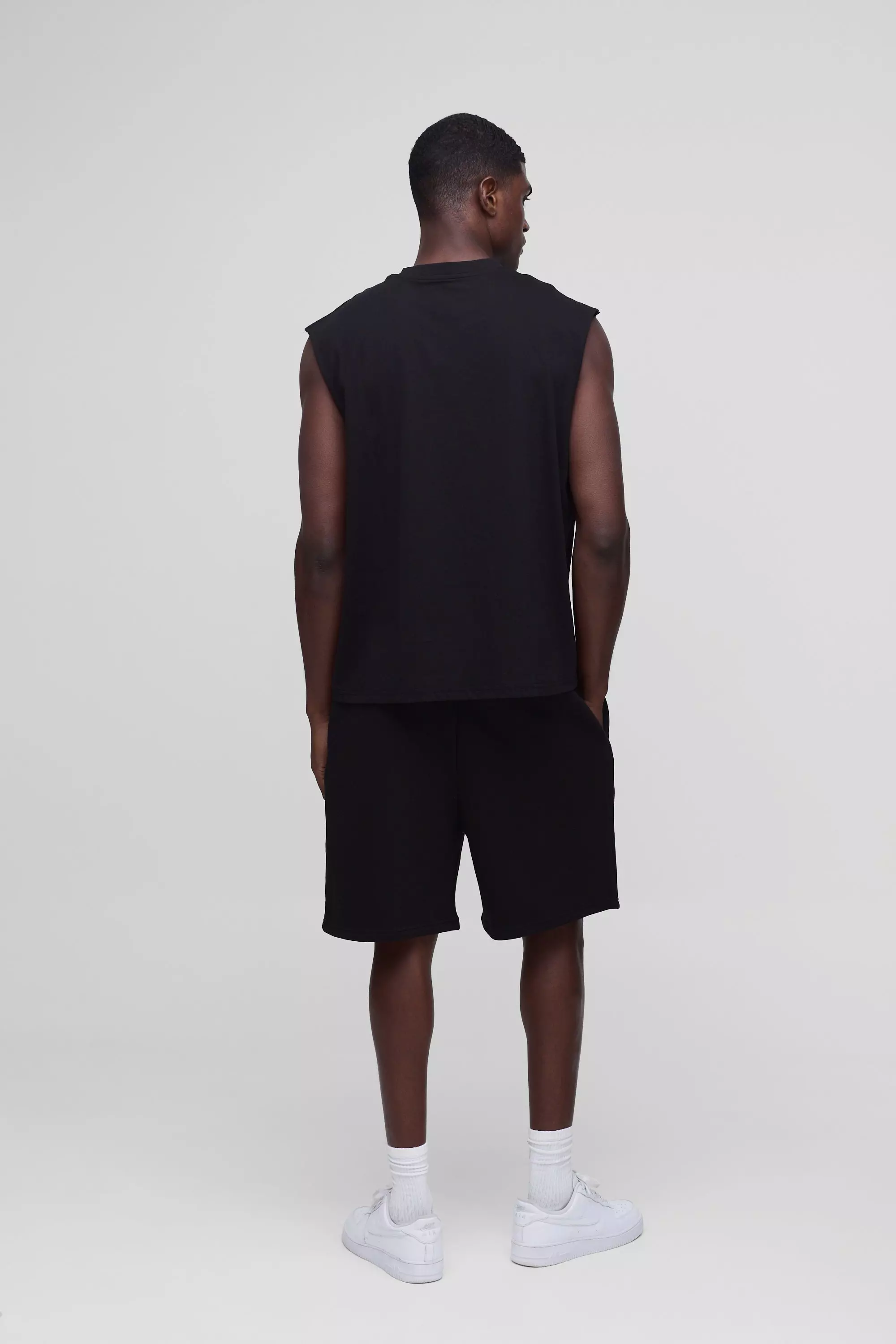 Kastiges Basic Oversize Tanktop, Black alternatives Bild