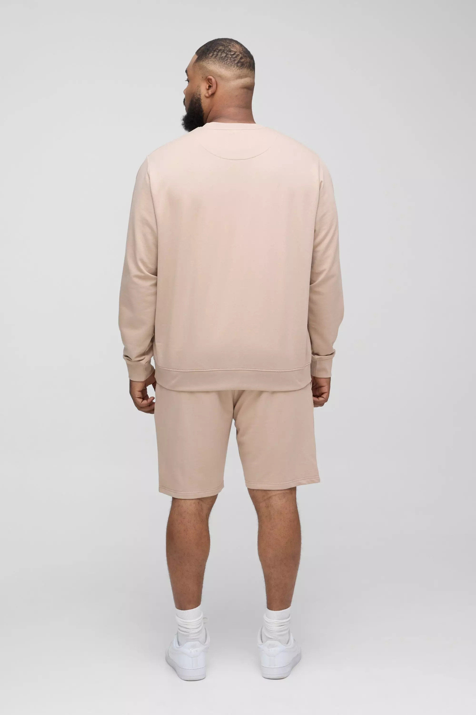 Mocha Plus 260GSM Loopback Regular Fit Basic Shorts alternative image