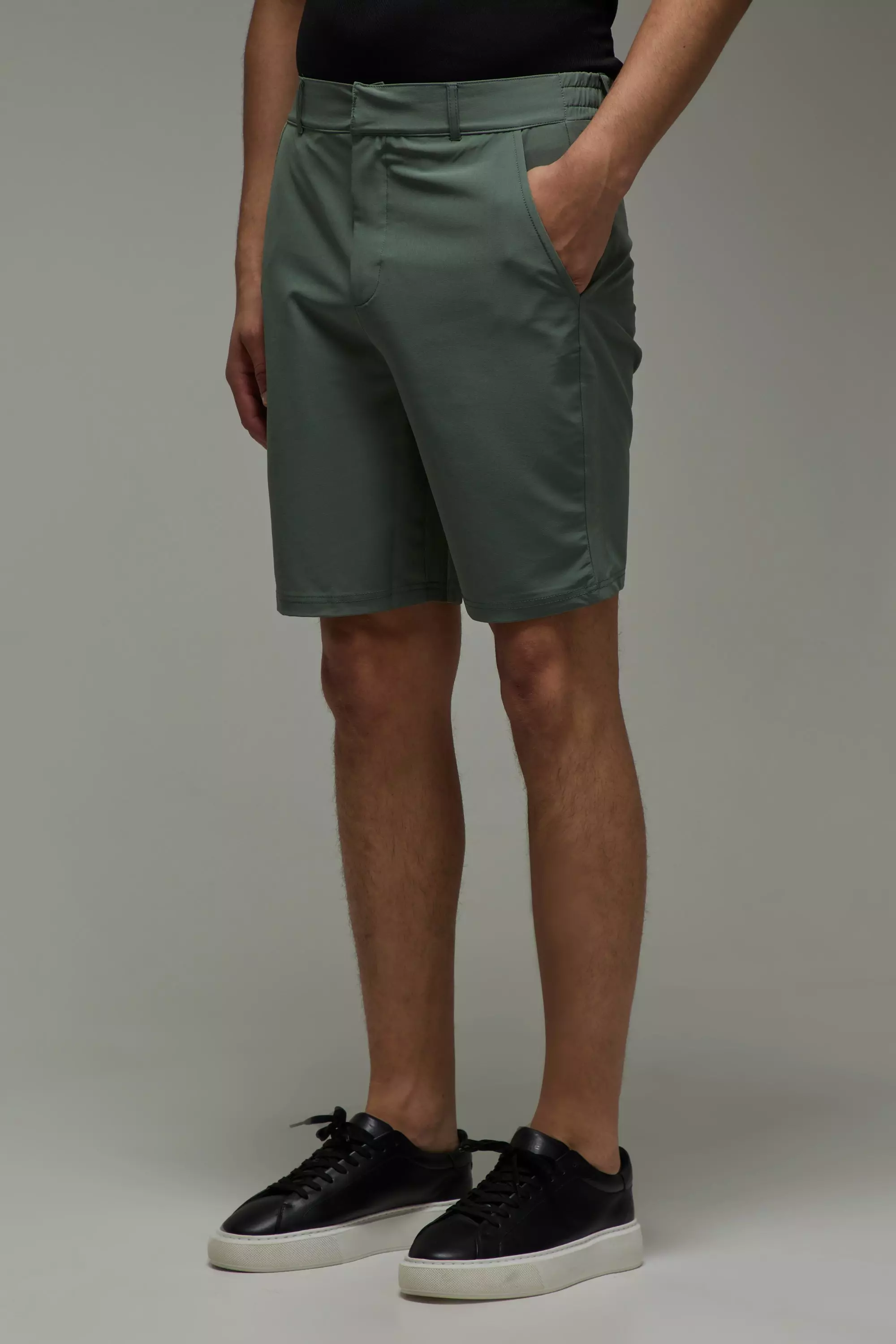 Green Man Active Slim Fit Golf 8.5inch Short alternative image