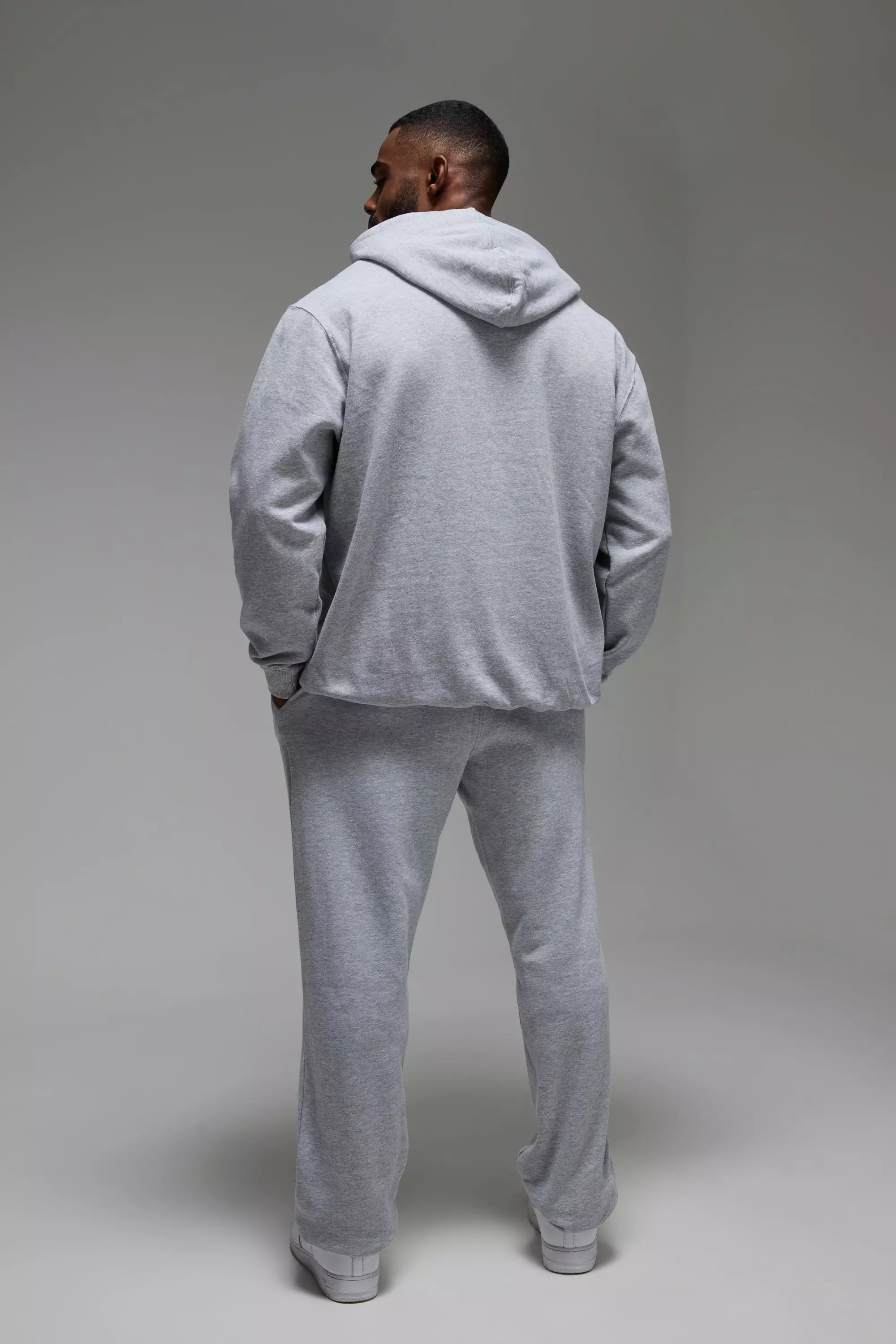 Grey marl Man Active Oversized Barbell Club Joggers alternative image