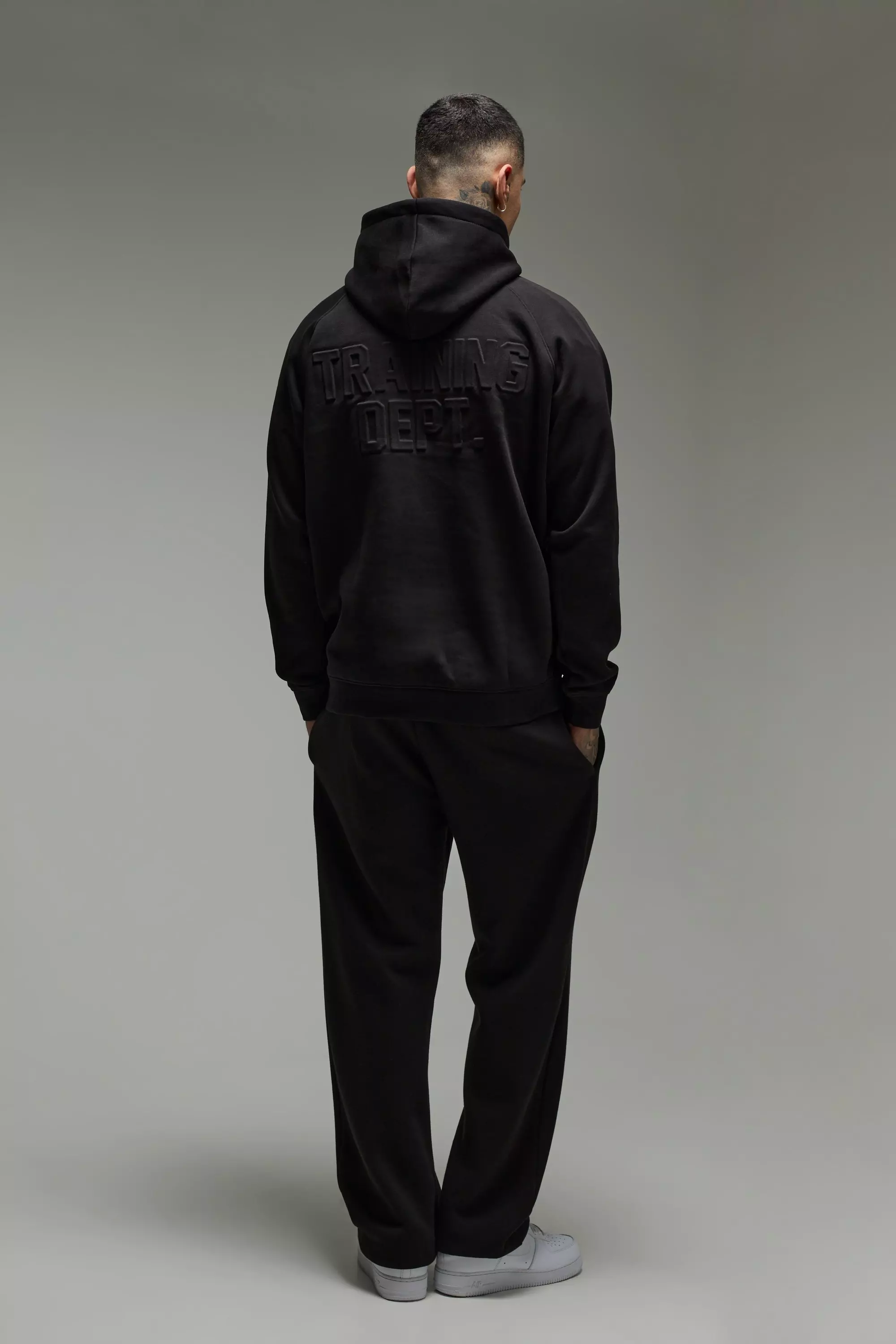 Official Boxy Fit Zip Through Hoodie | boohooMAN USA