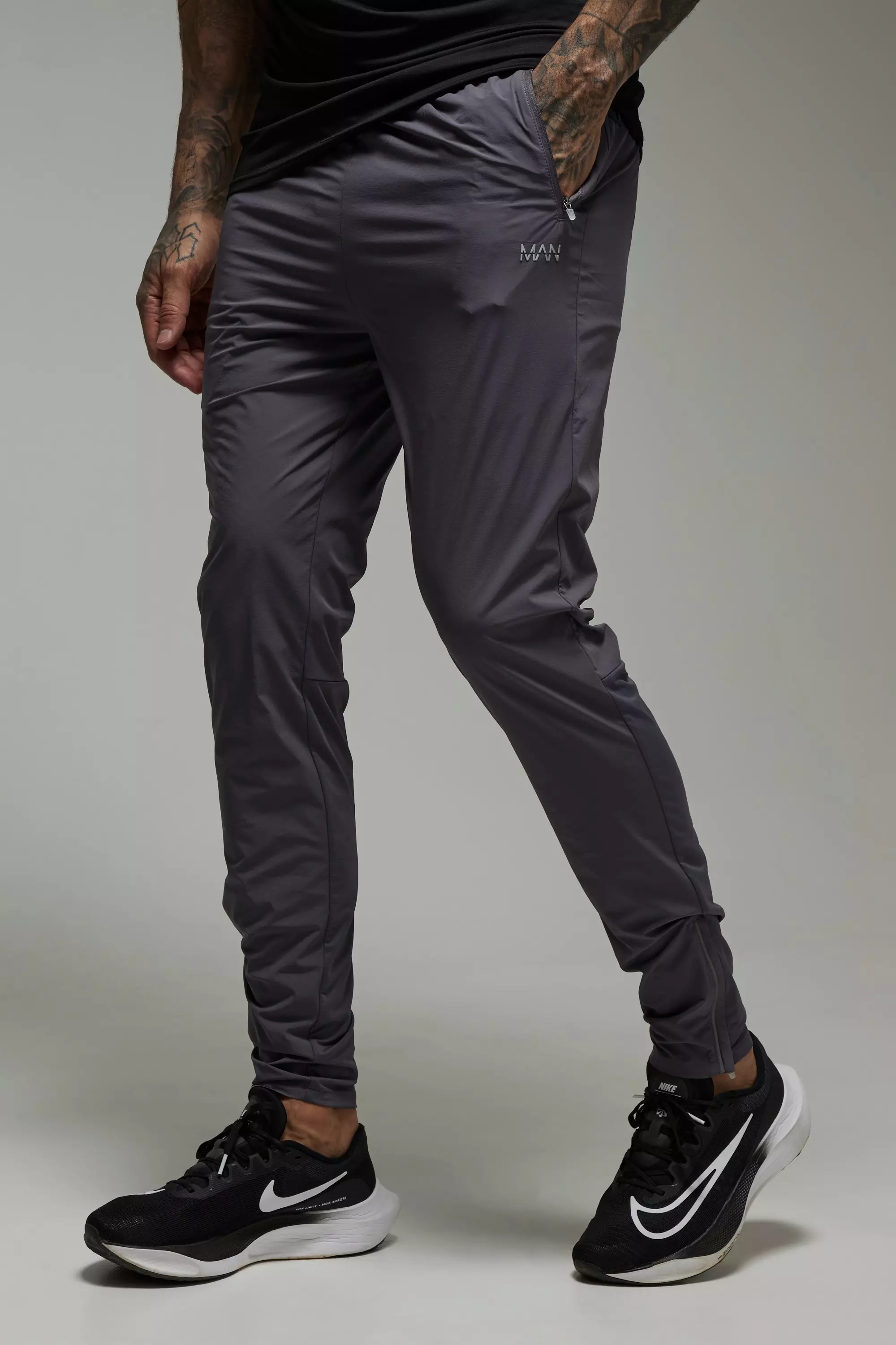 Tall Man Active Gym Lightweight Jogger Grey