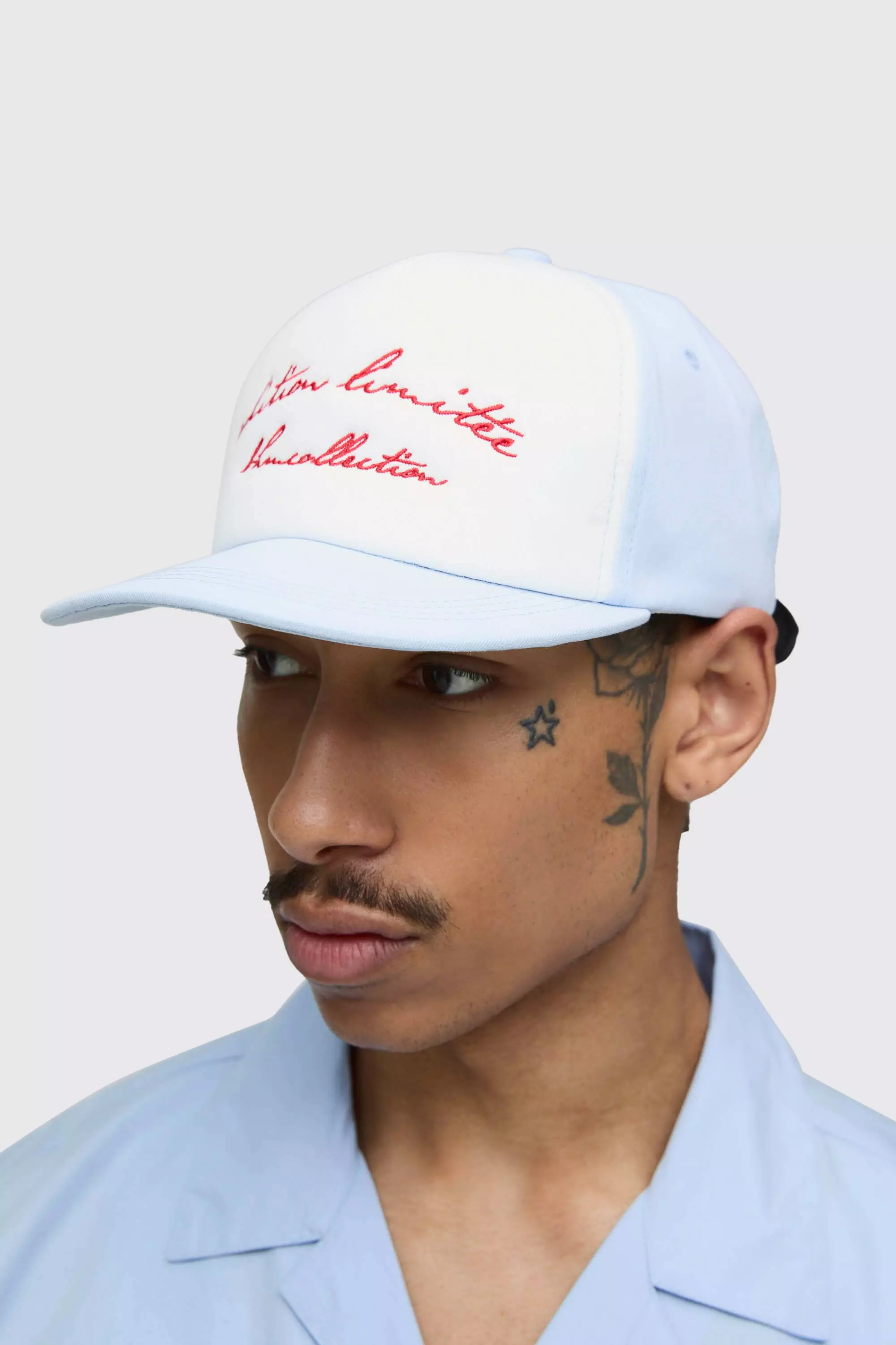 Light blue Twill Front Limited Edition Slogan Cap alternative image