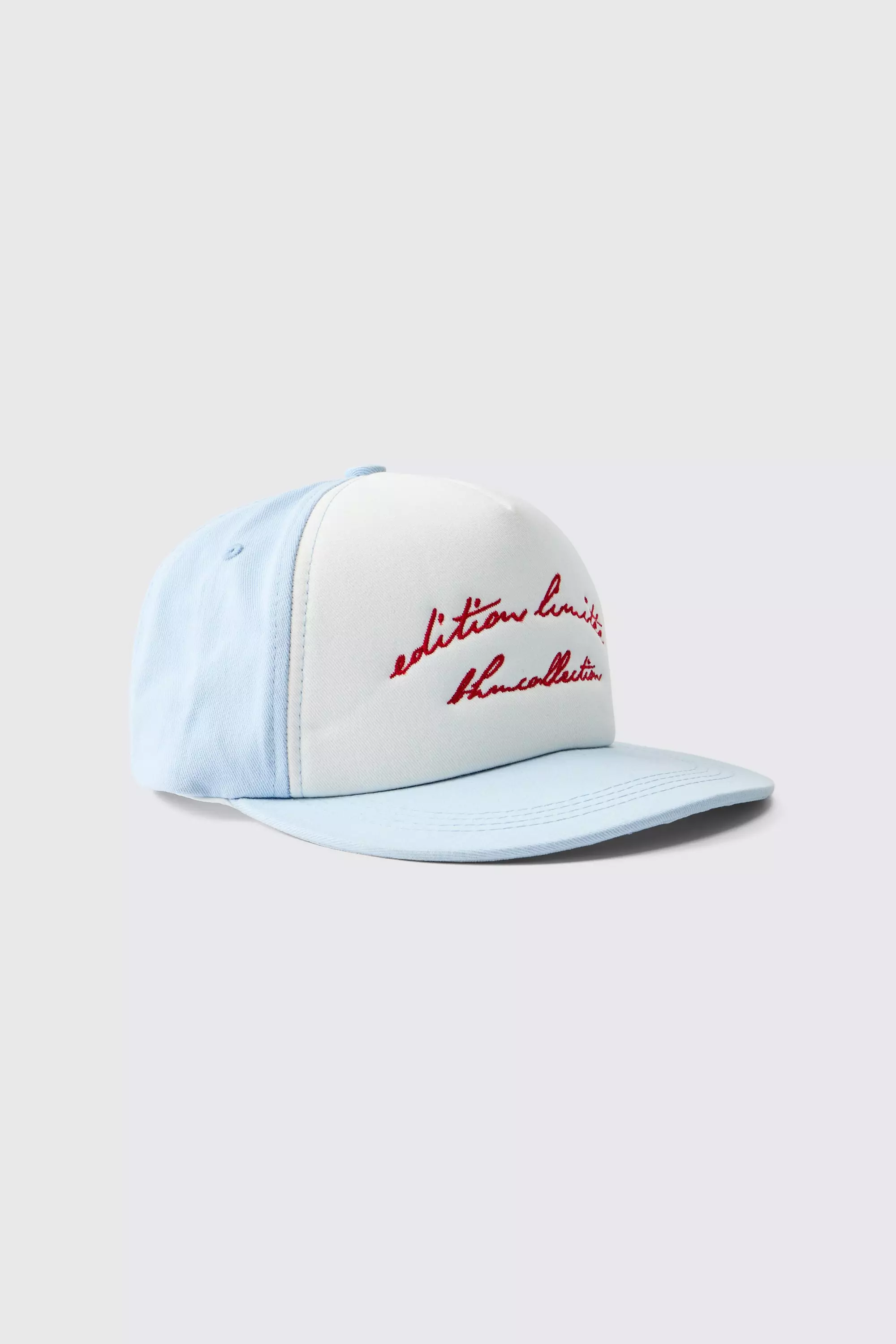 Light blue Twill Front Limited Edition Slogan Cap alternative image