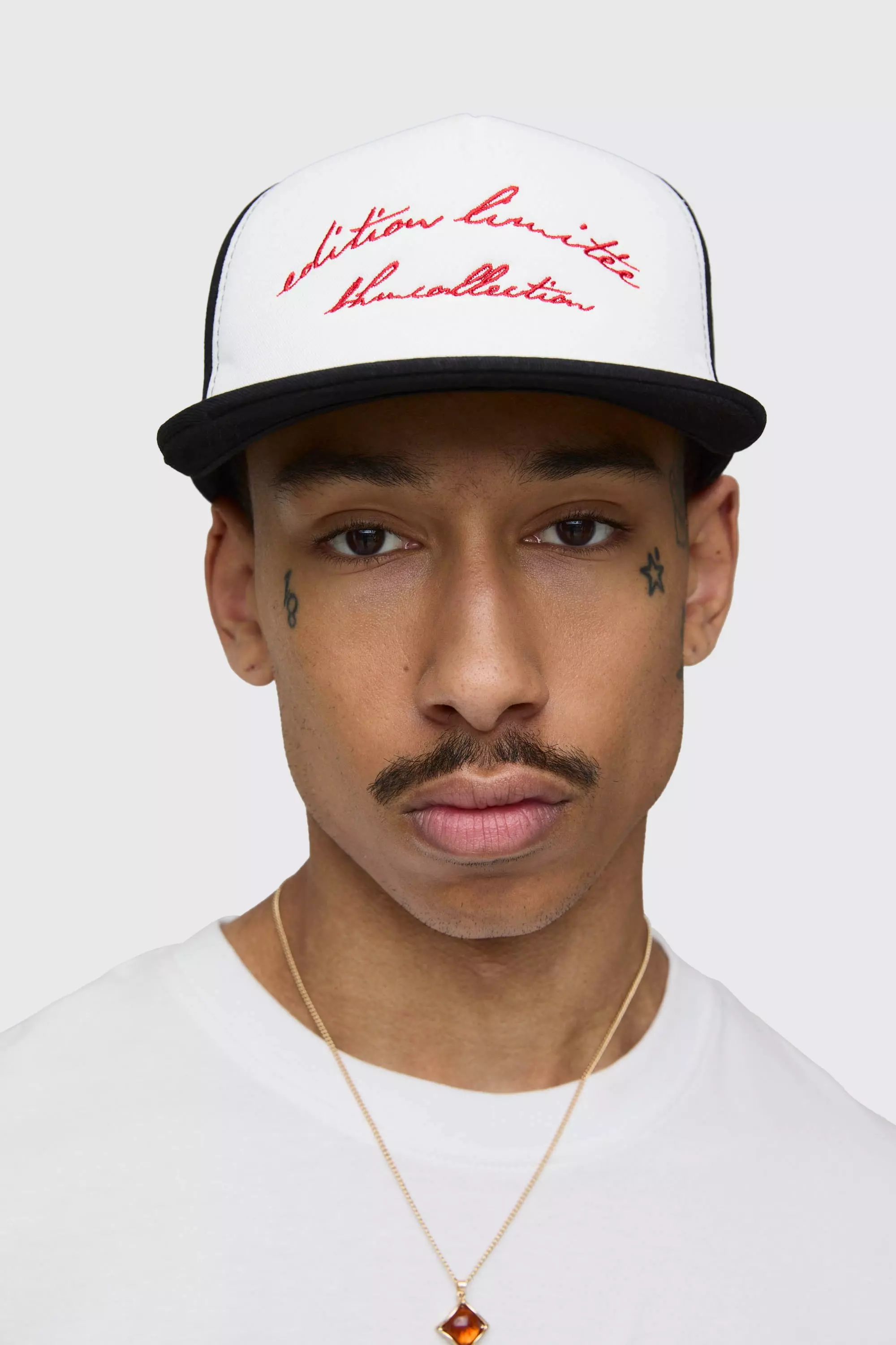 Black Twill Front Limited Edition Slogan Cap alternative image