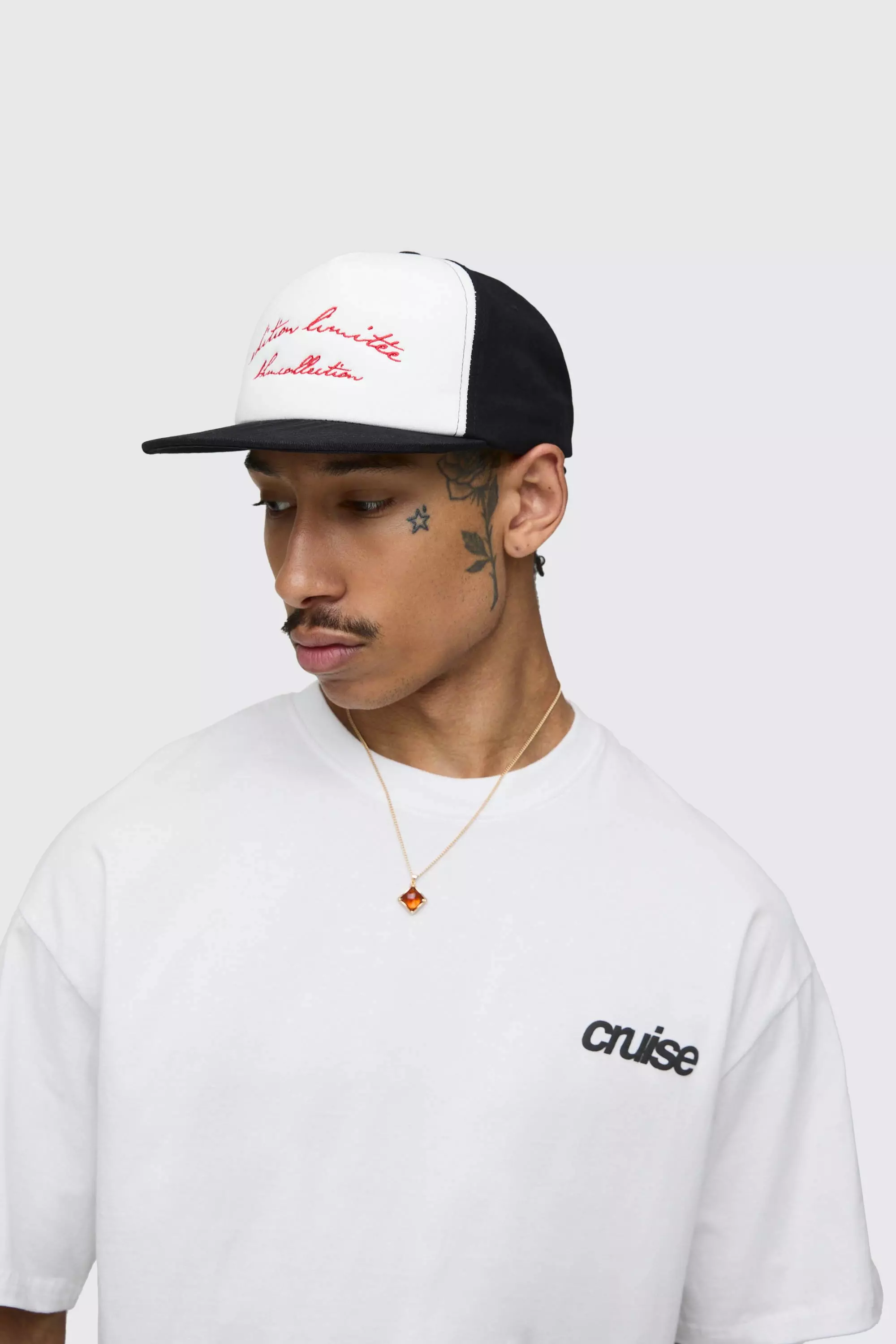 Black Limited Edition Keperstof Pet Met Tekst alternatieve afbeelding