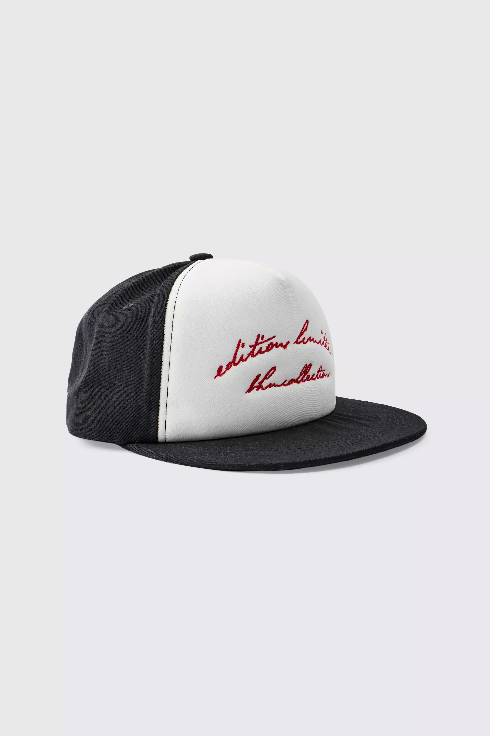 Black Twill Front Limited Edition Slogan Cap alternative image