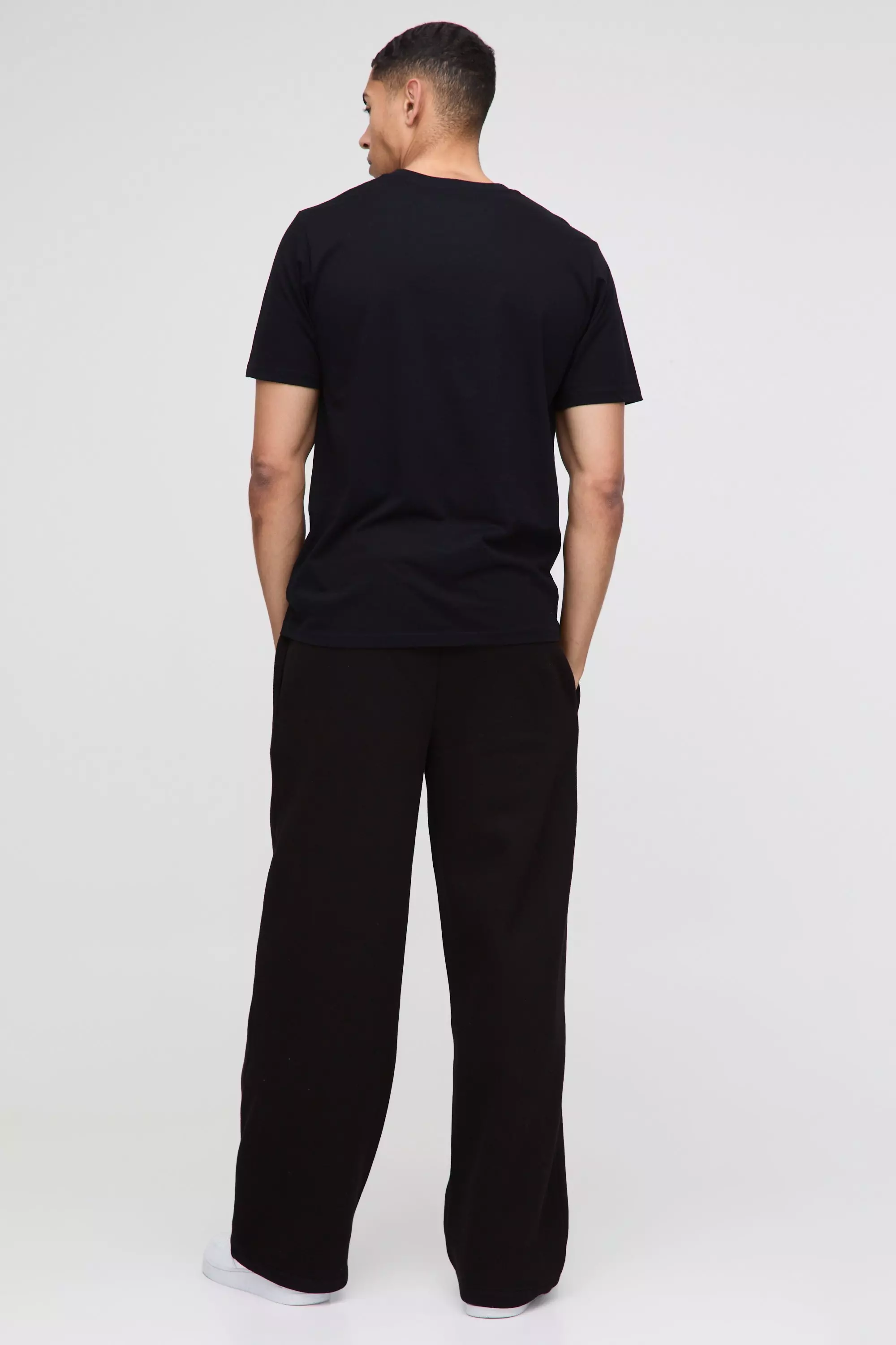 Black Gelicenseerd Naruto Anime T-Shirt alternatieve afbeelding