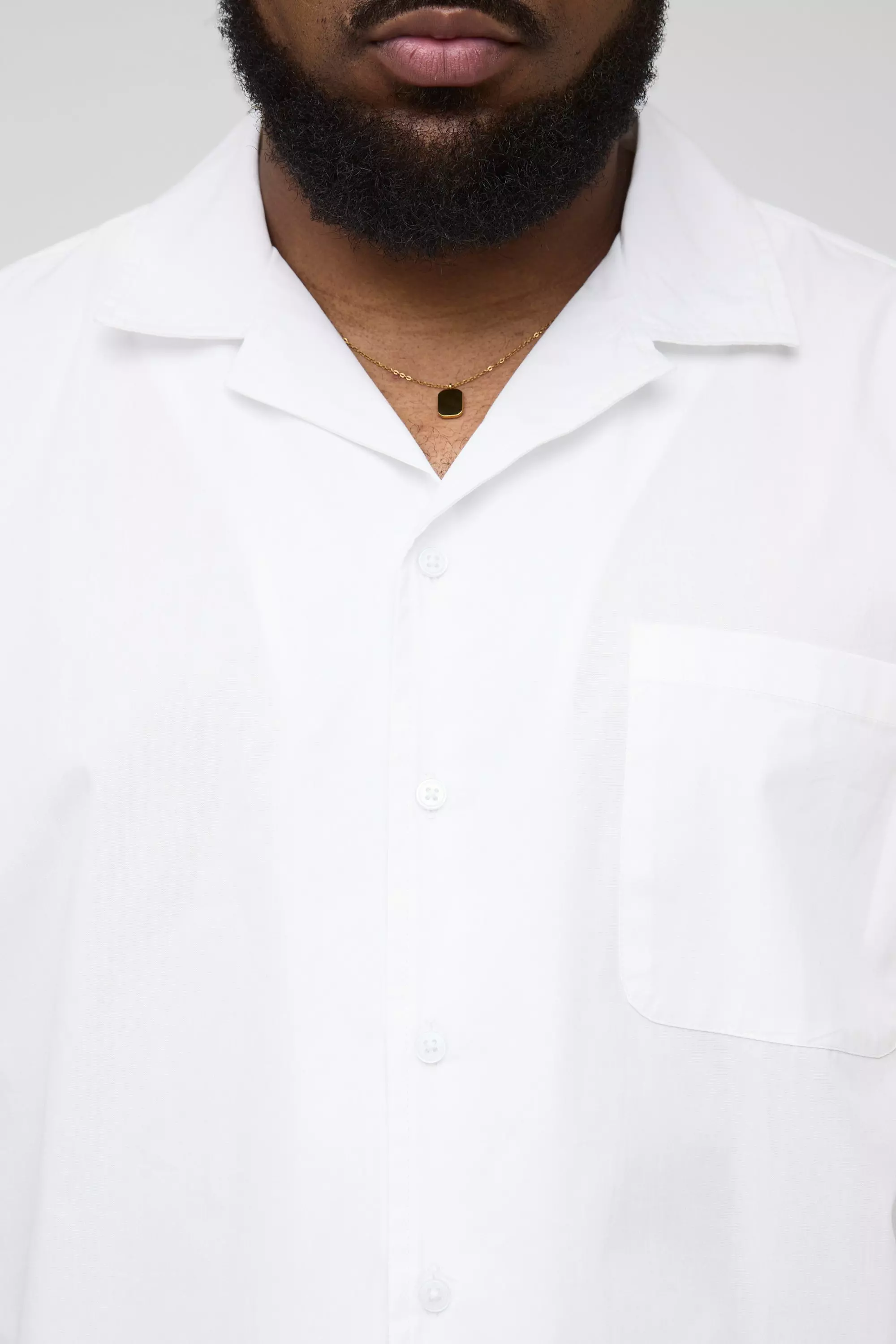 Plus Poplin Boxy Oversized Shirt | boohooMAN USA