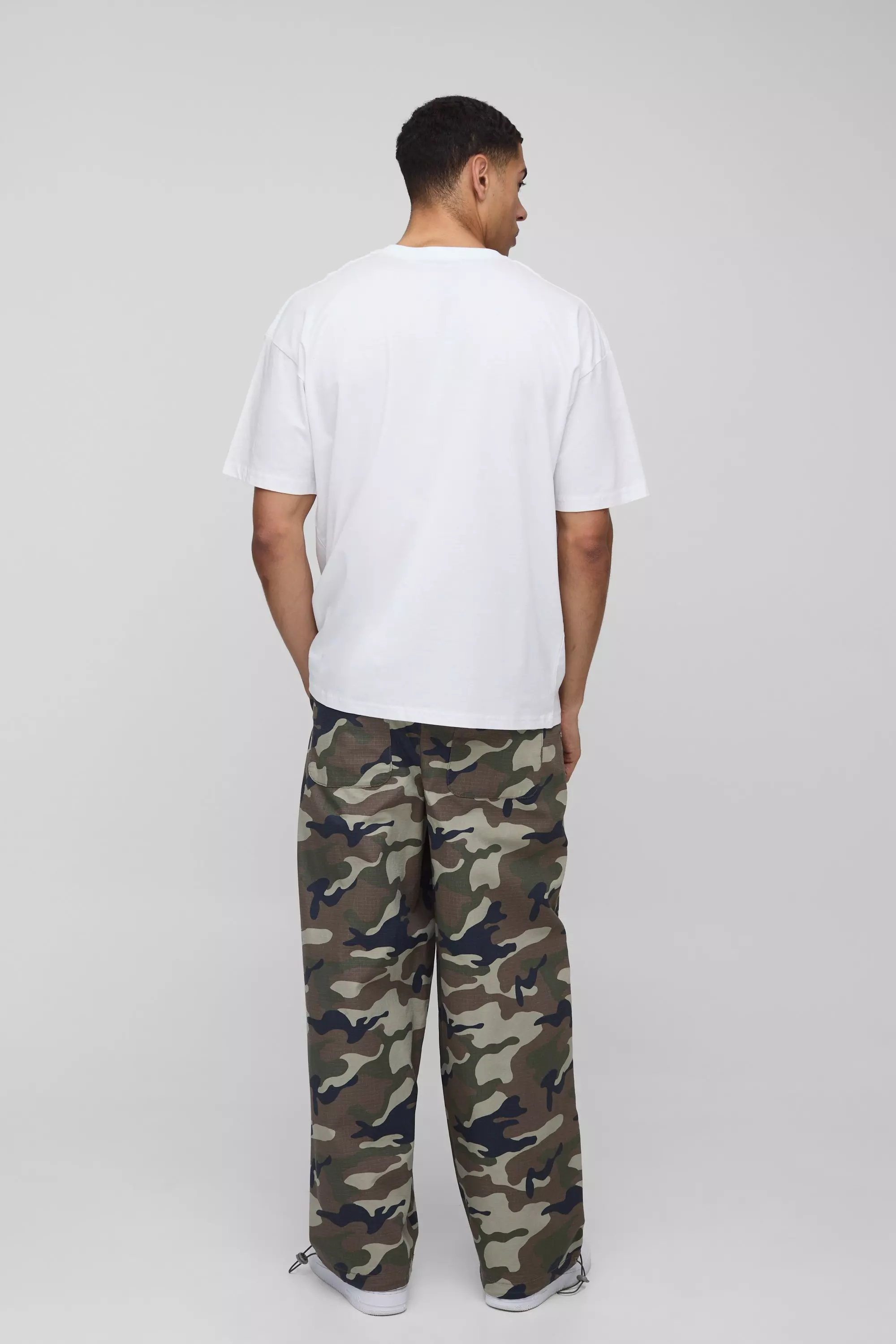 White Oversized Post Malone License Printed T-Shirt alternative image
