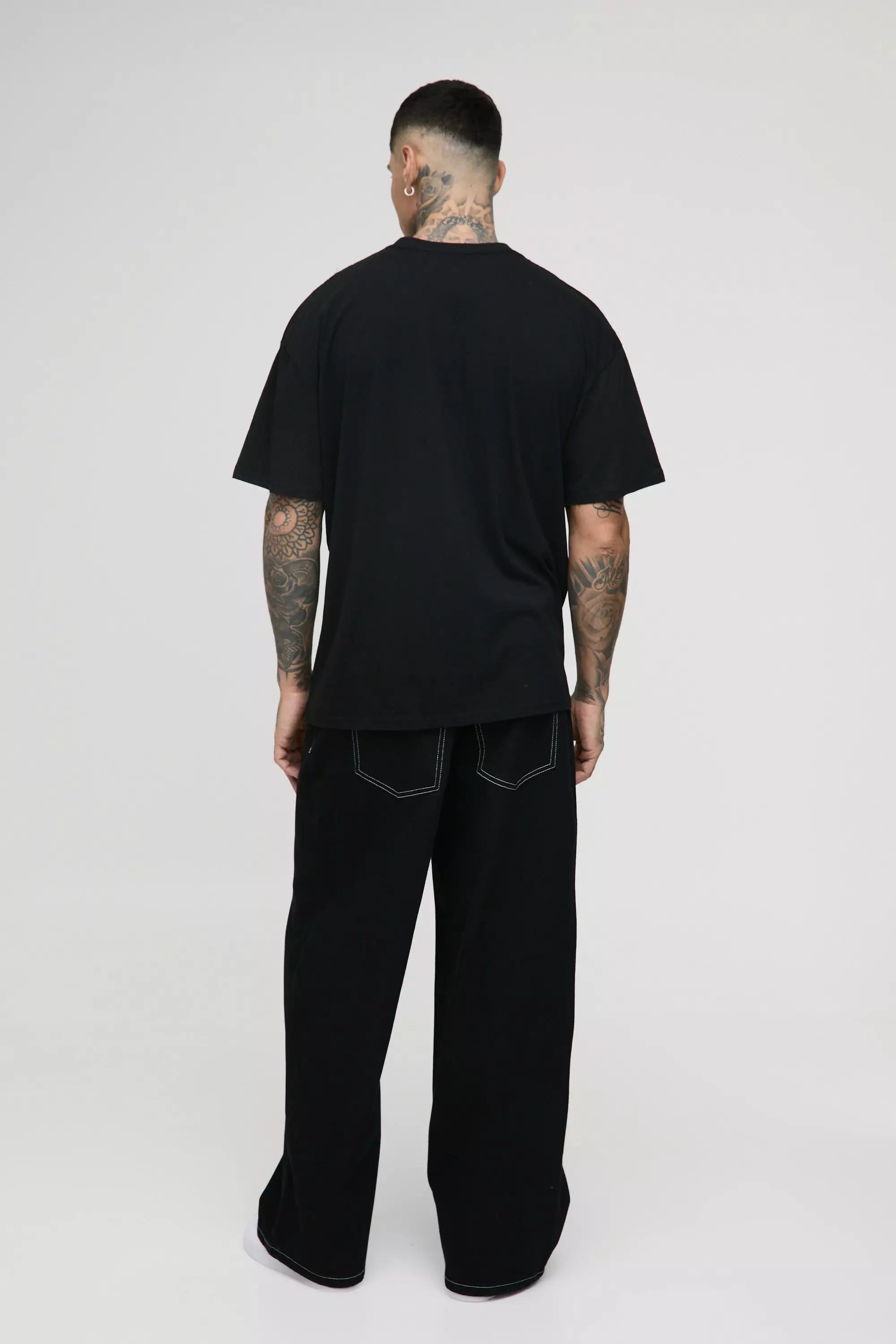 Tall - T-shirt à imprimé Green Day, Black autre image